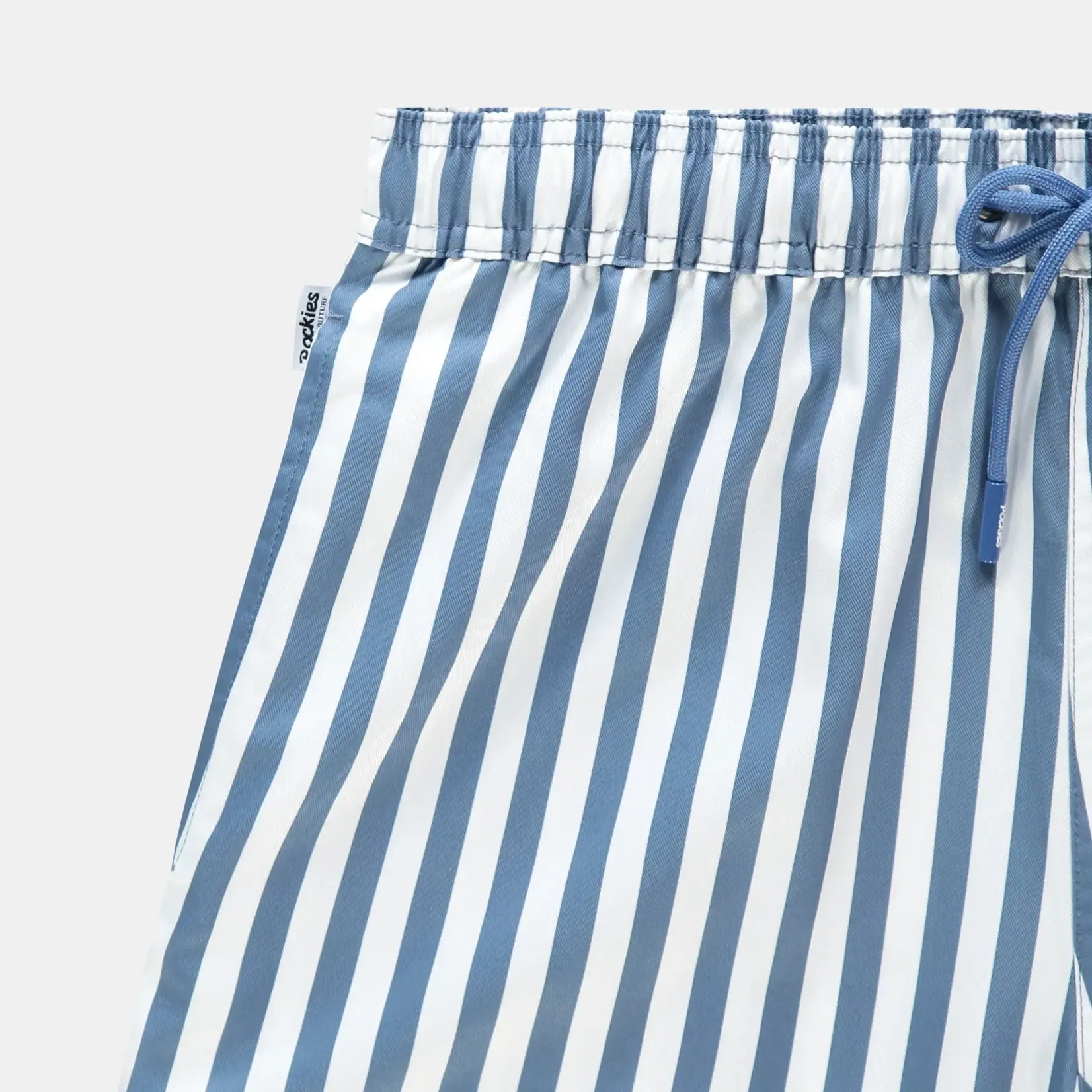 Pockies Underwear Pockies Blue Striped Swim Shorties Blue