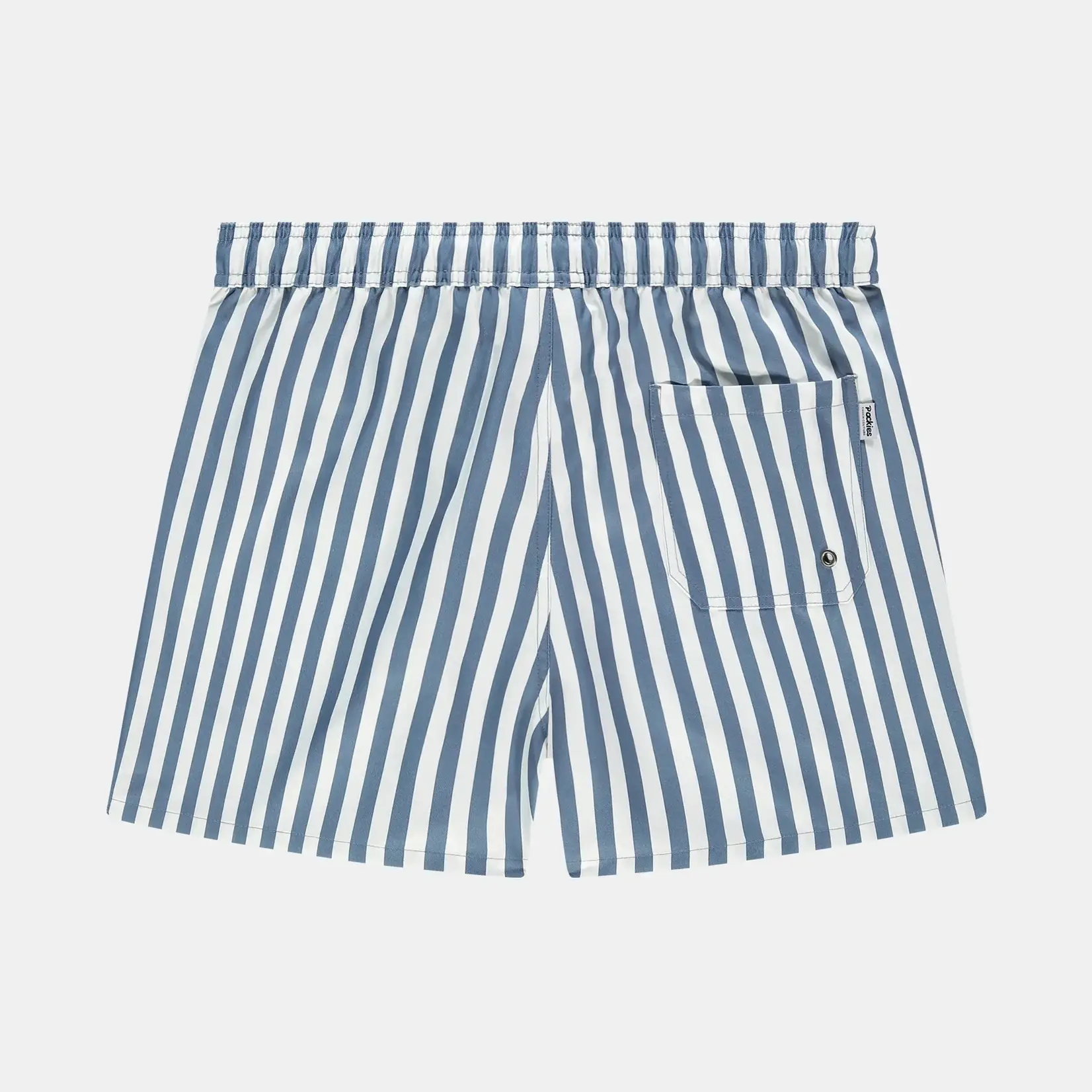 Pockies Underwear Pockies Blue Striped Swim Shorties Blue