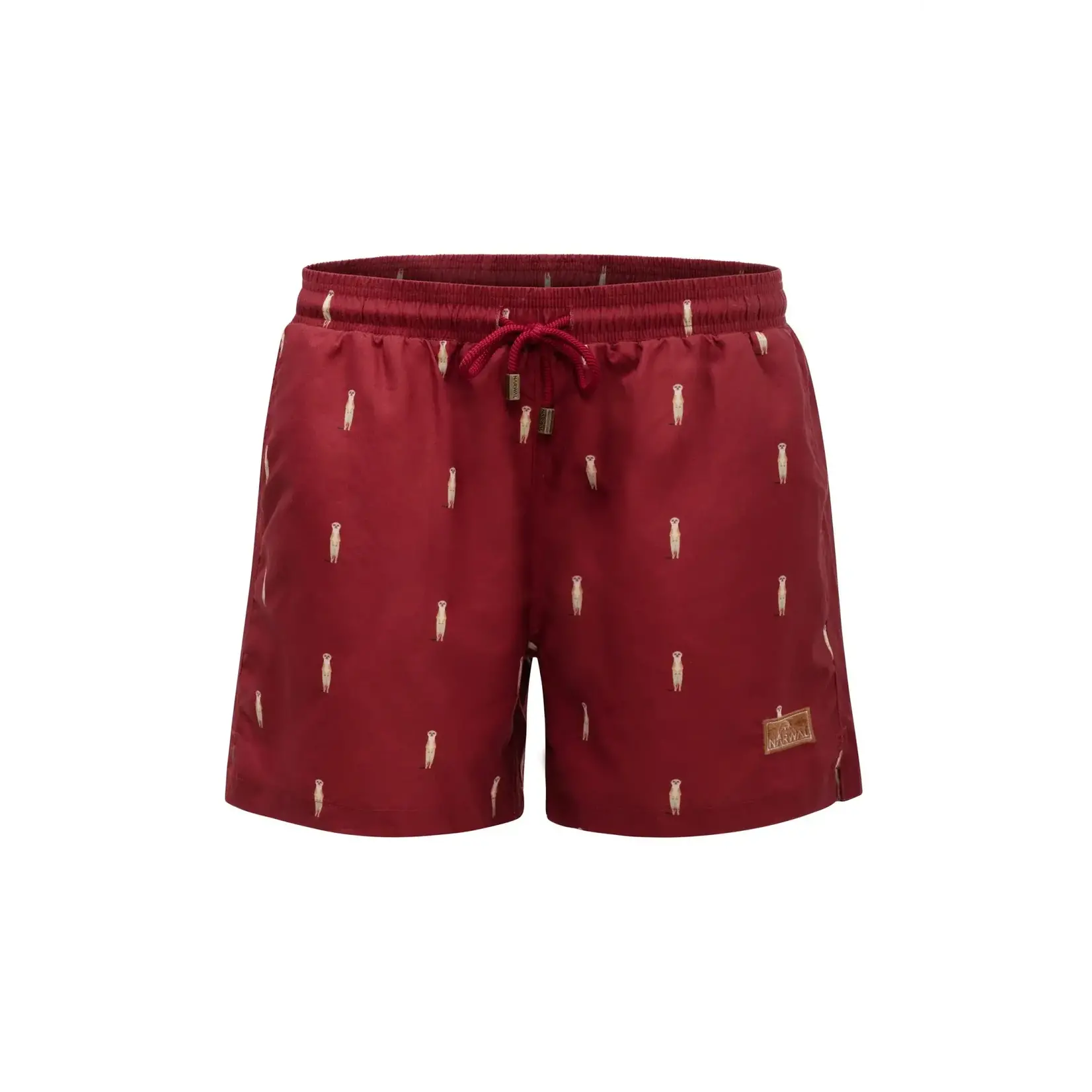 Narwal swim Meerkat Burgundy Red