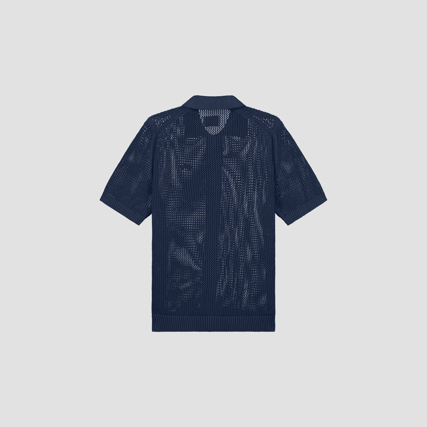 Olaf Hussein Olaf Knit Polo Navy
