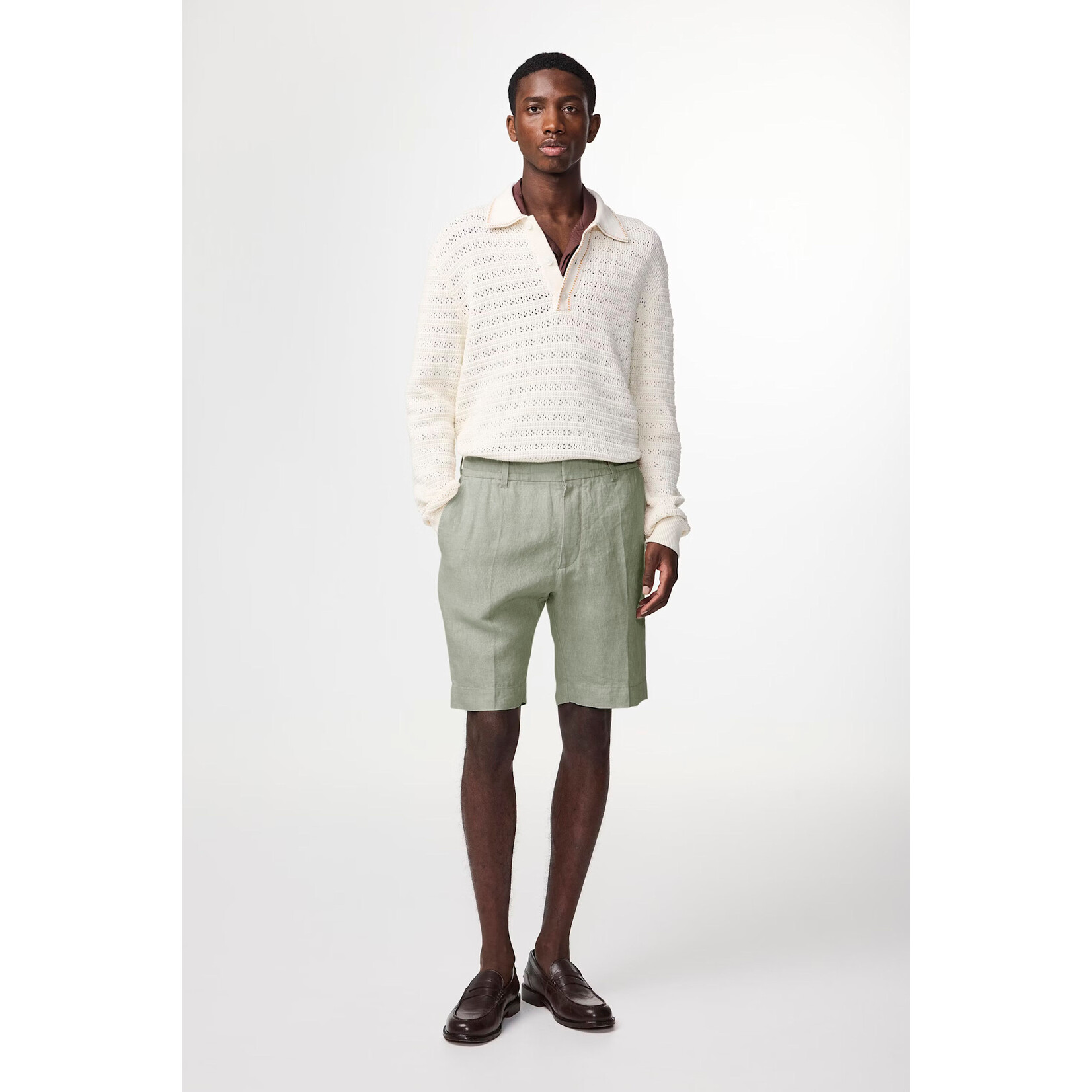 NN07 NN07 Billie Shorts 1454 Sage green