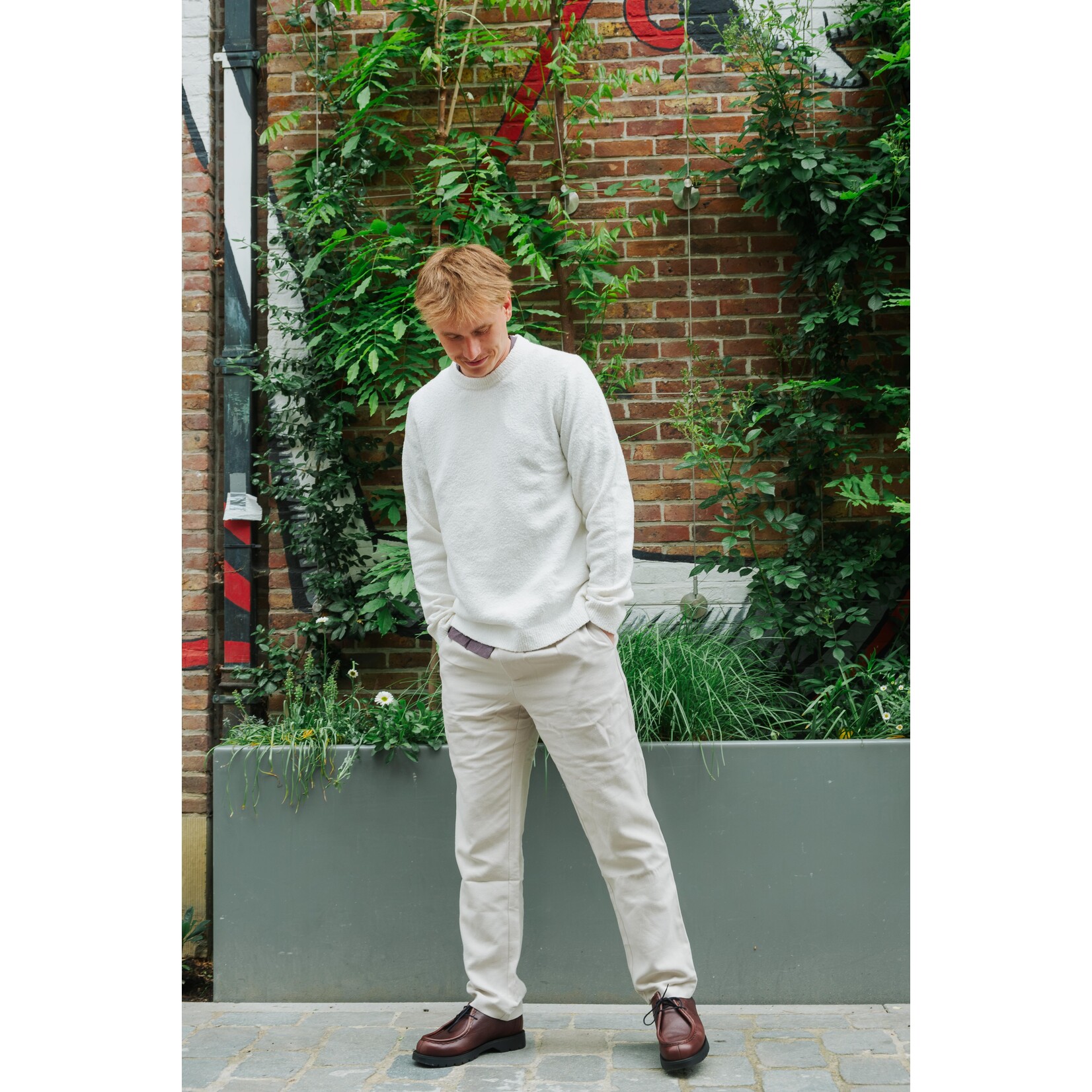 Samsoe & Samsoe Samsoe Samsoe Bertil Trousers Moonstruck
