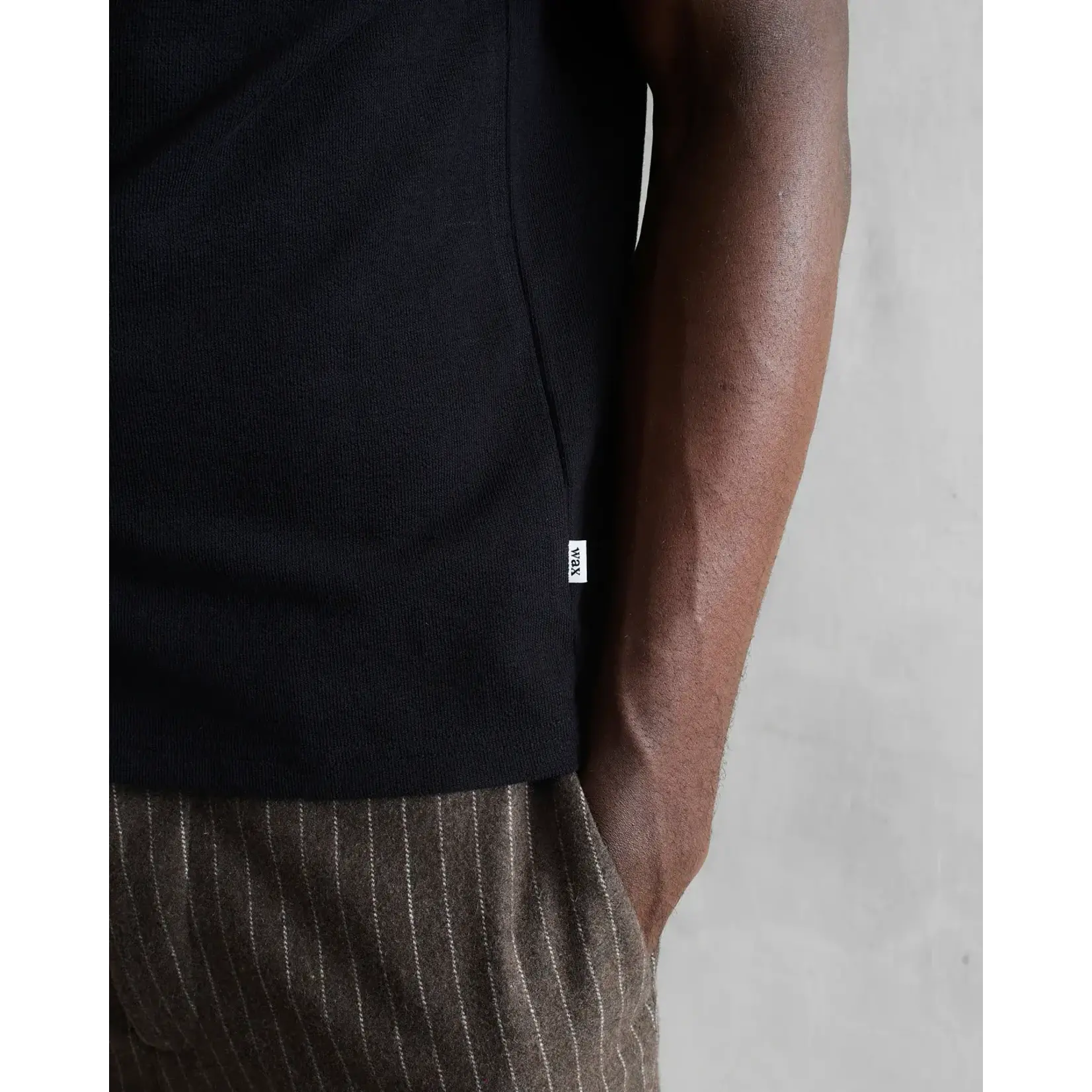 Wax London Wax London Dean SS Jolt Tee black