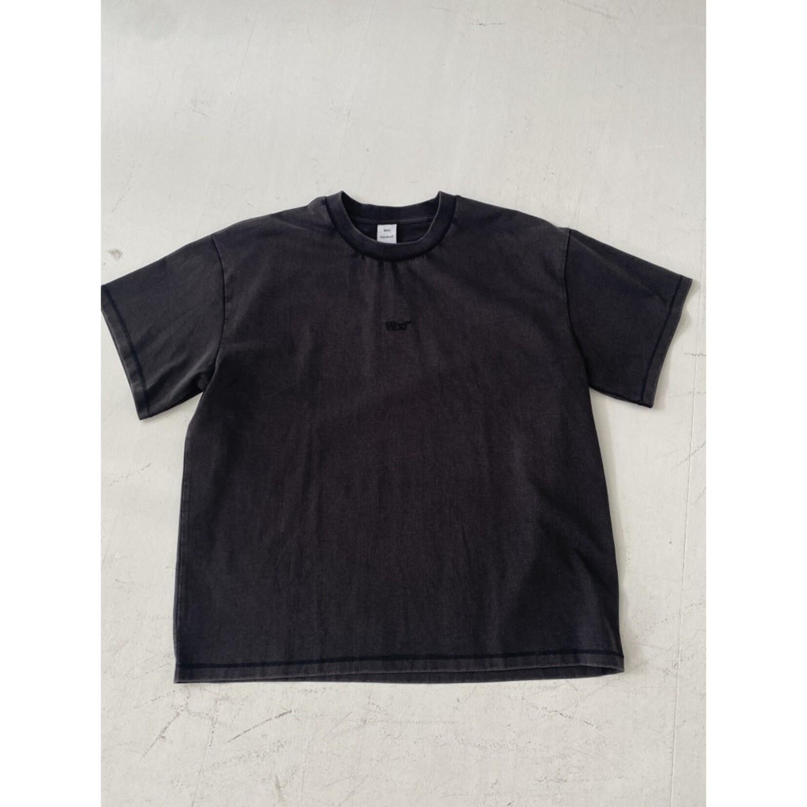 Won Hundred Won Hundred Staff boxy Tee washed black