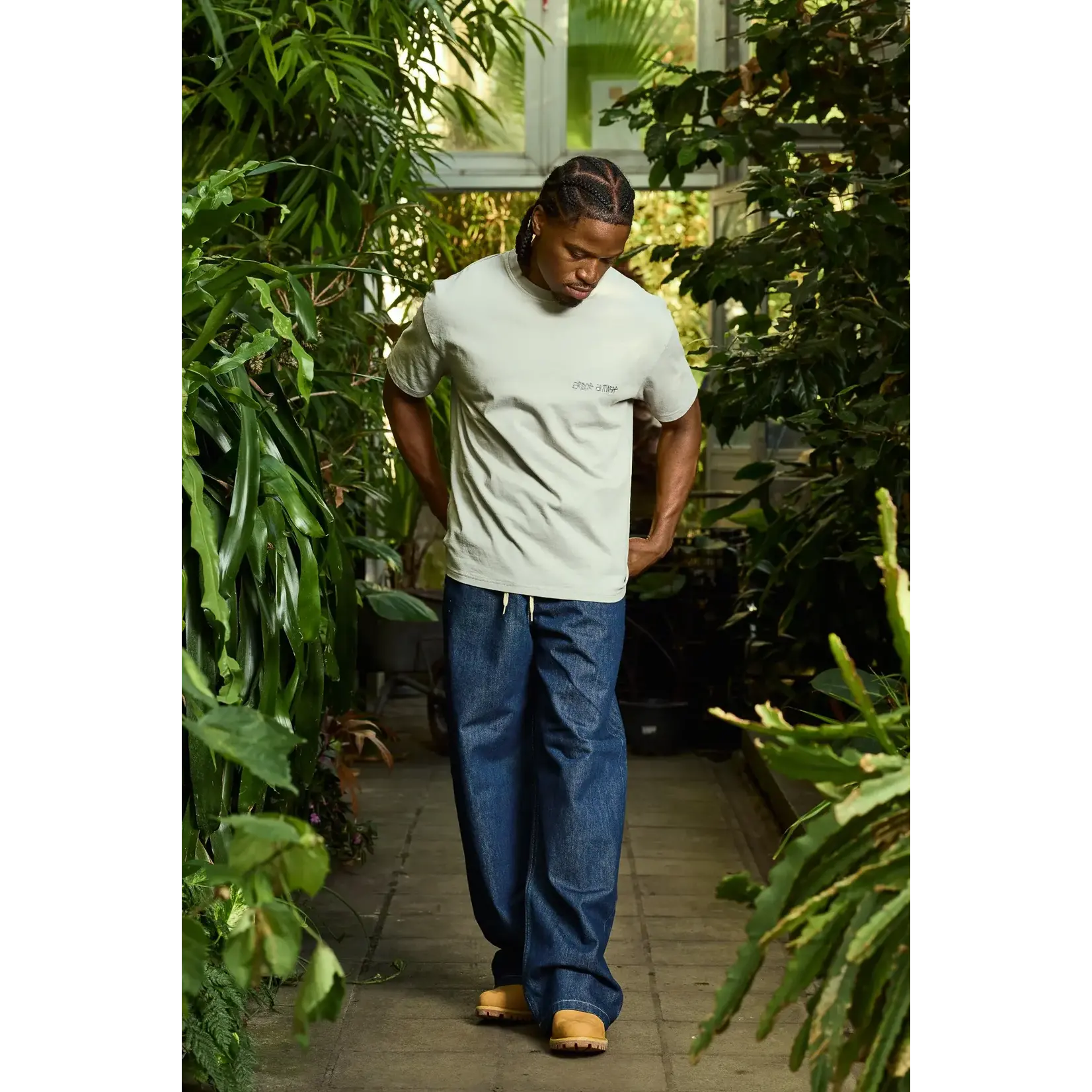 Arbor Antwerp Arbor Beige Blossoms shirt