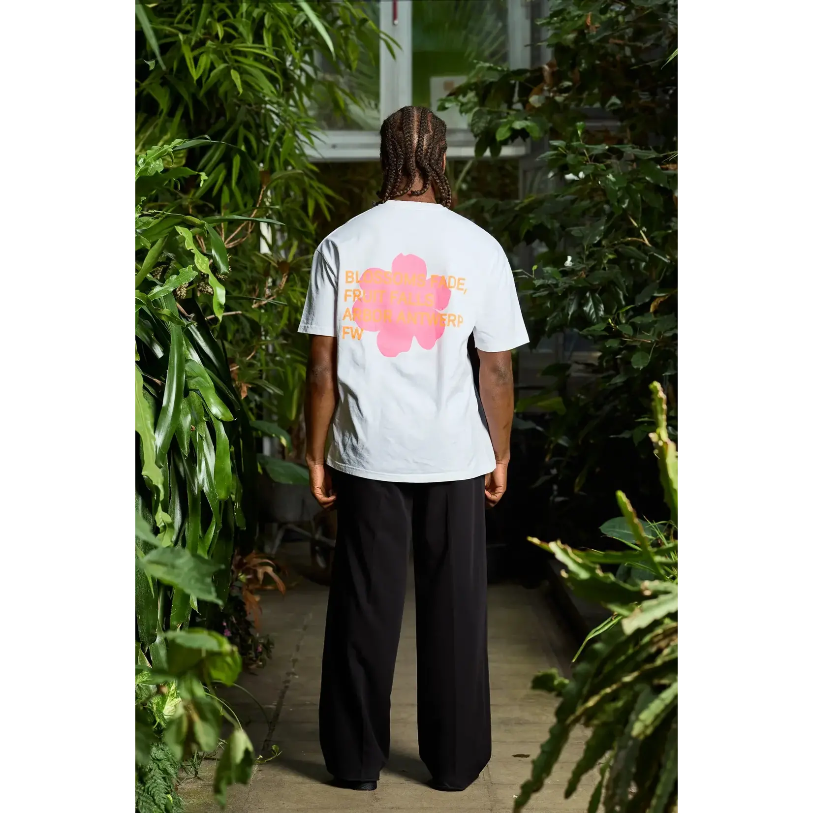 Arbor Antwerp Arbor Pink/Orange Blossoms shirt