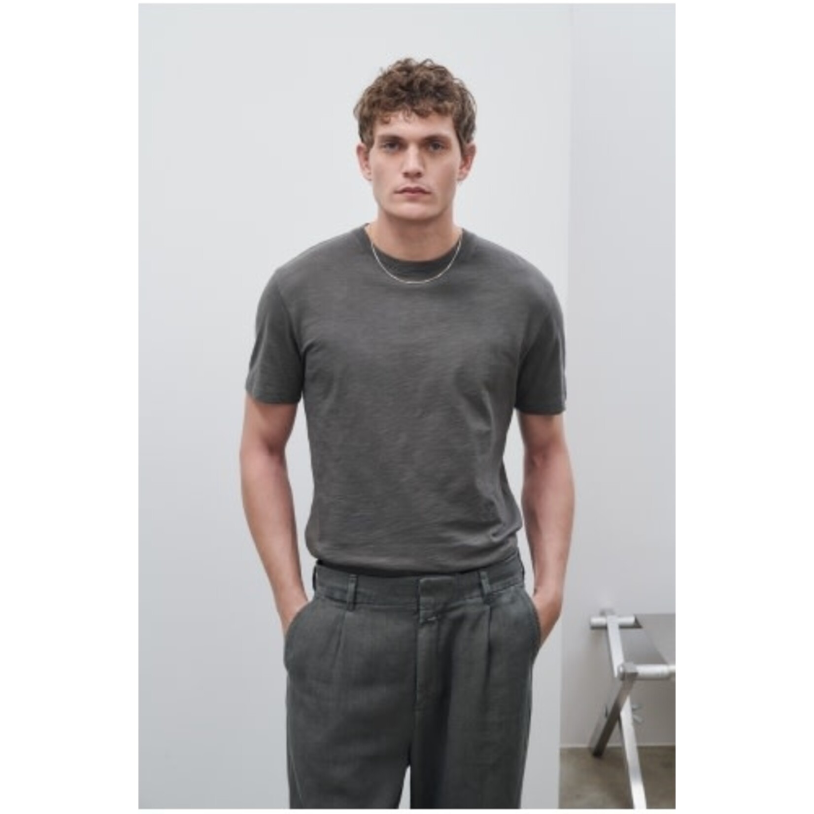 Closed Closed Classic T-shirt pepper grey