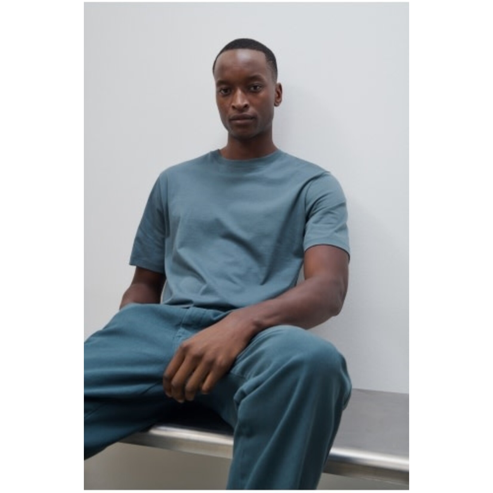 Closed Closed Basic T-shirt graphite blue