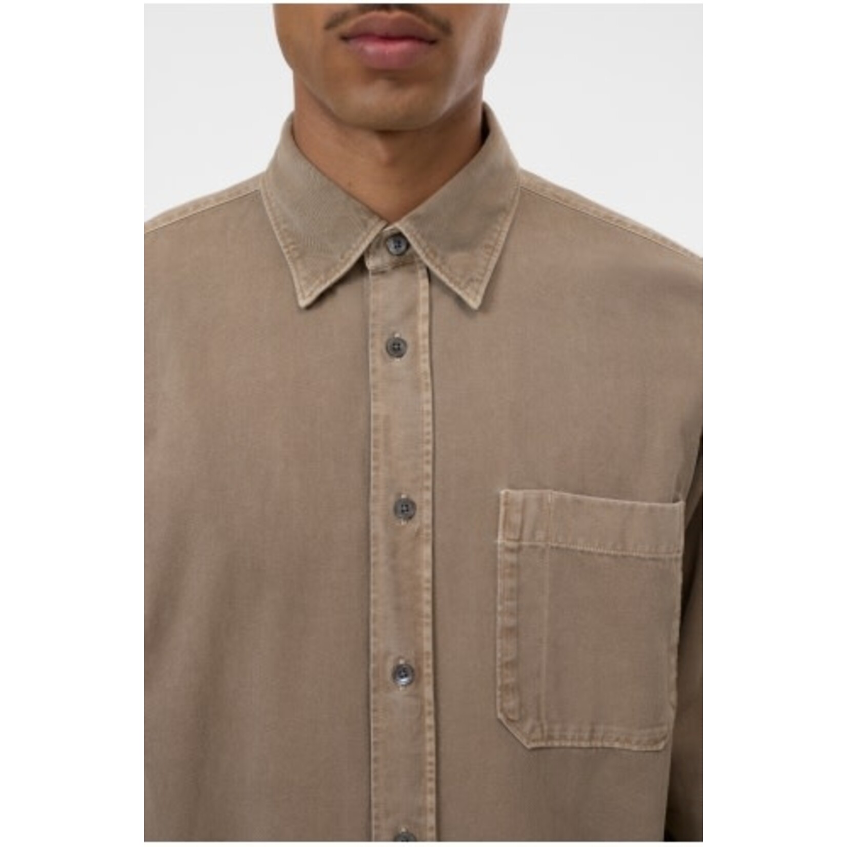 Closed Closed Formal army shirt 920 Rock beige