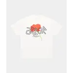 Arbor Antwerp Arbor Orange poppy shirt white