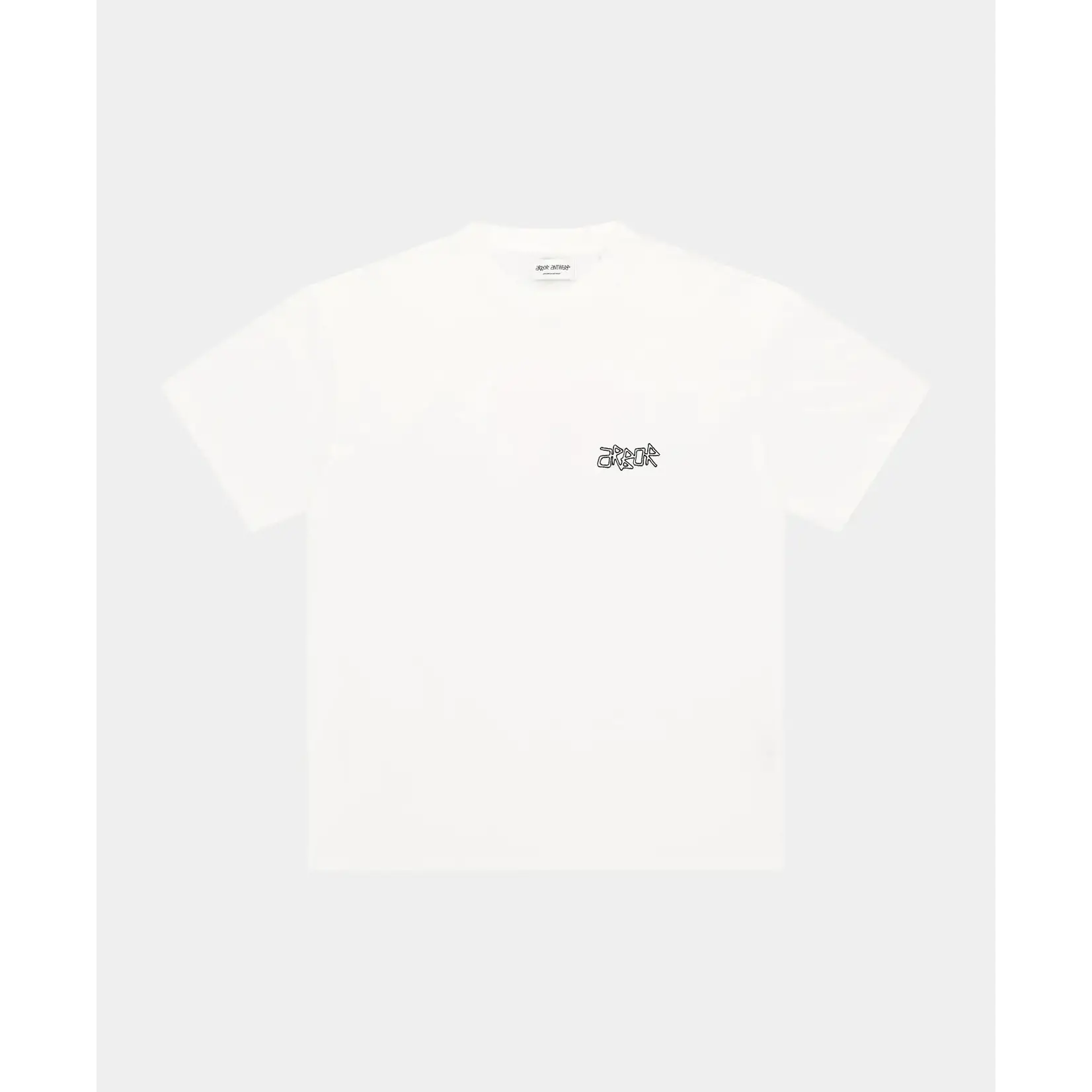 Arbor Antwerp Arbor Orange poppy shirt white