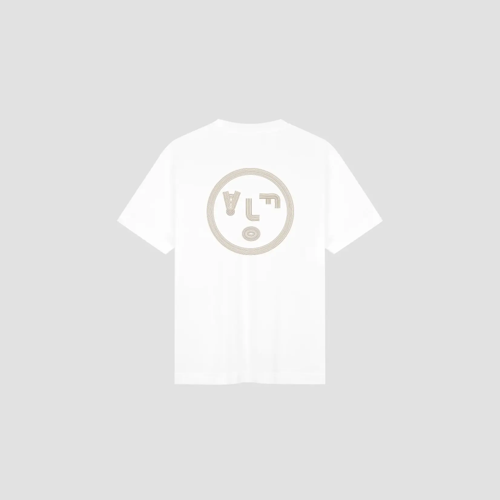 Olaf Hussein Olaf Lined Face Tee optical white