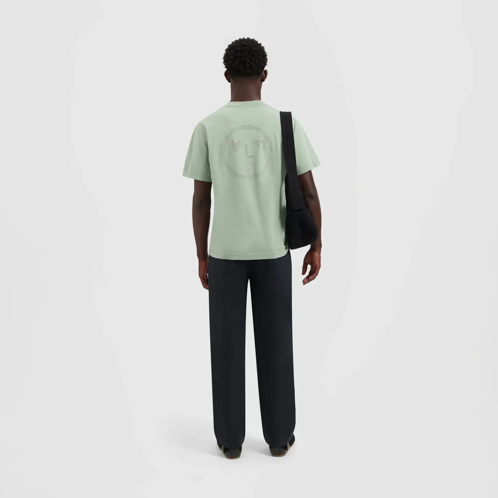 Olaf Hussein Olaf Lined Face Tee green milieu