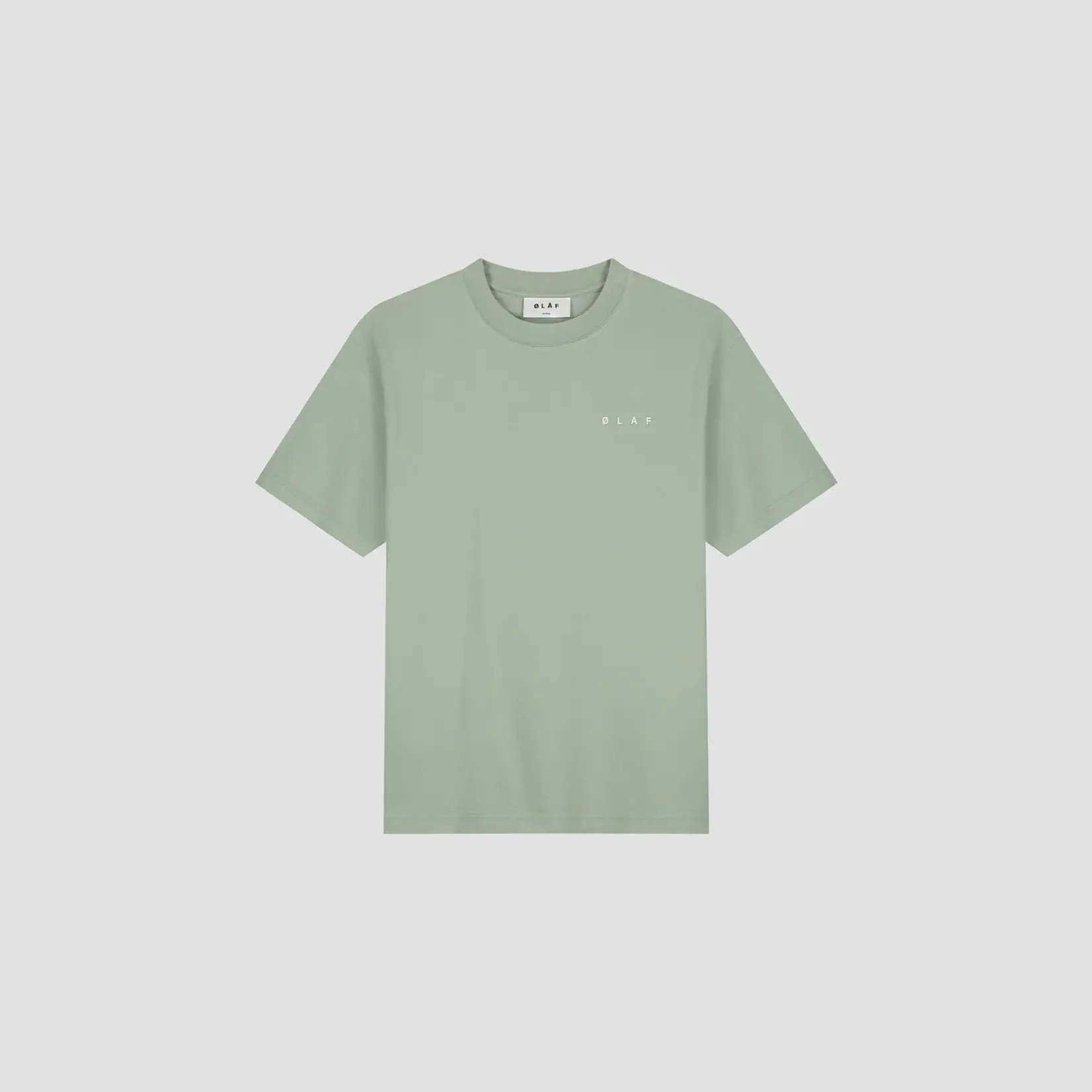 Olaf Hussein Olaf Lined Face Tee green milieu