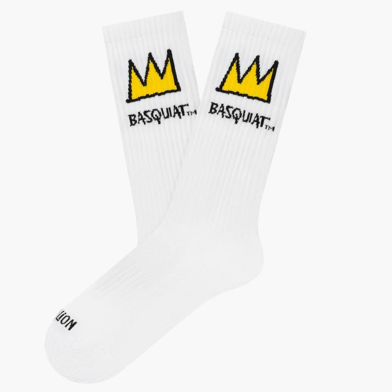 Jimmy Lion JL Athletic Basquiat Crown white