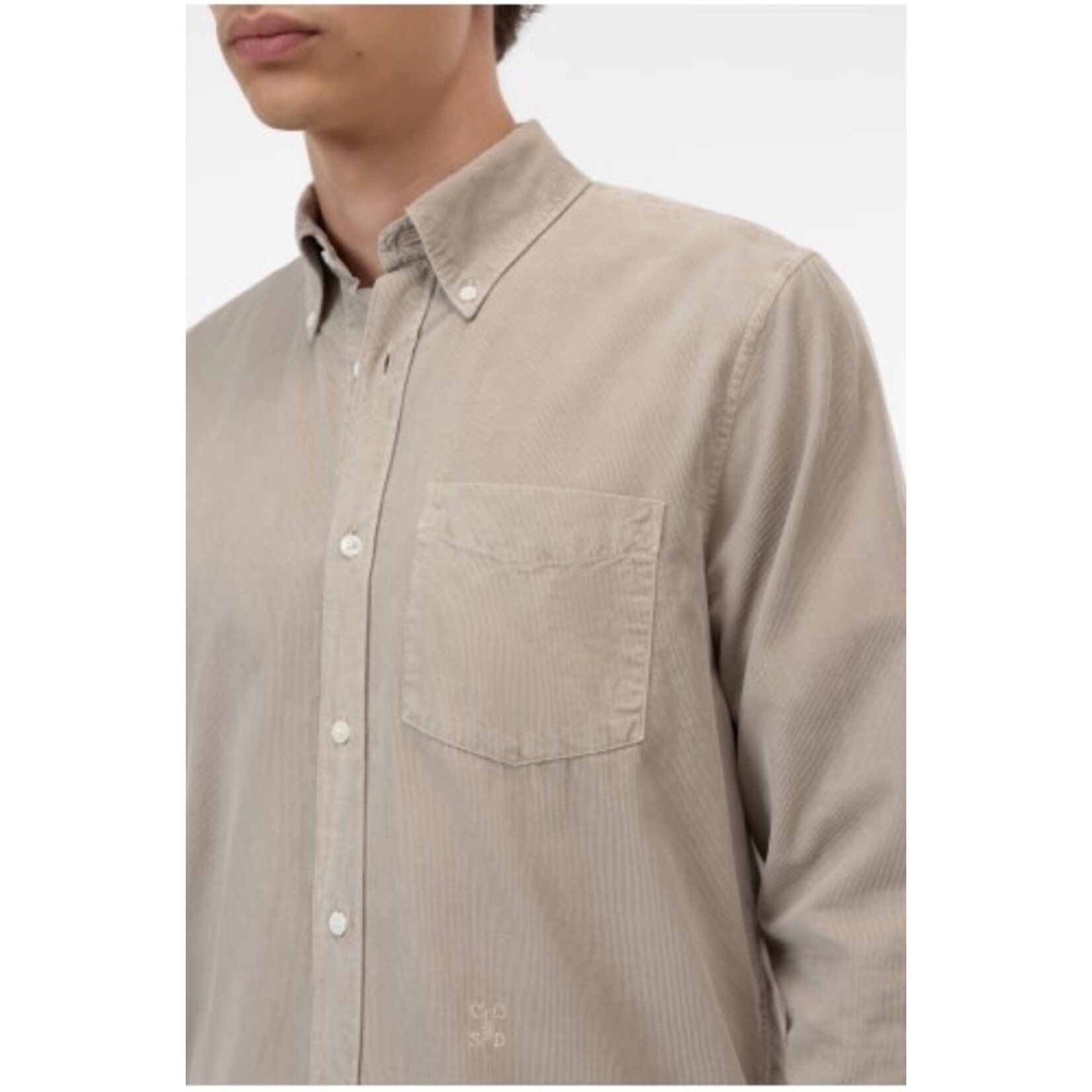 Closed Closed Button Down shirt Silt grey
