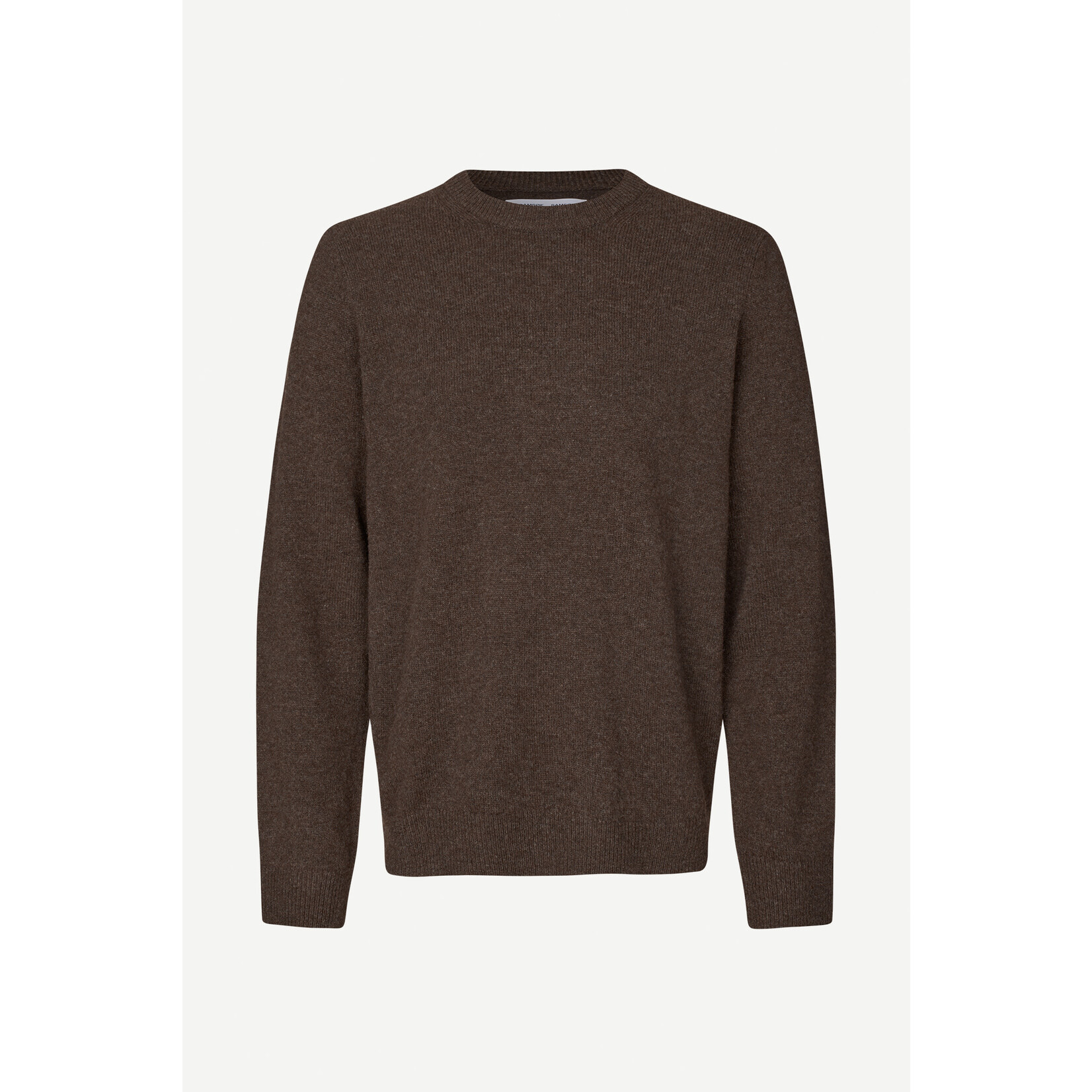 Samsoe & Samsoe Samsoe Samsoe Isak Knit sweater Turkish coffee