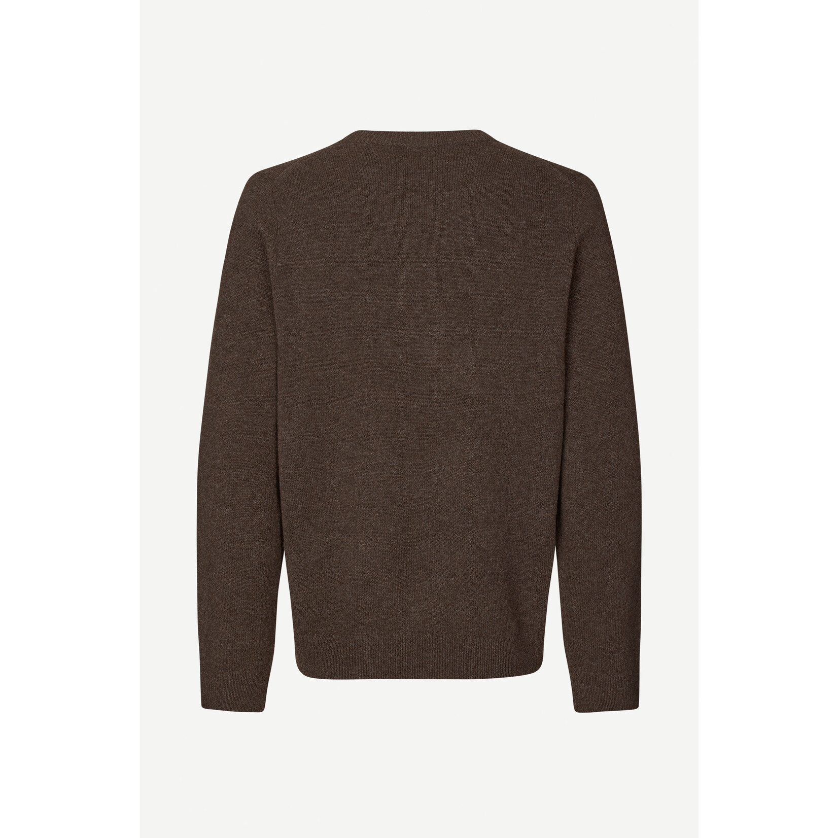 Samsoe & Samsoe Samsoe Samsoe Isak Knit sweater Turkish coffee
