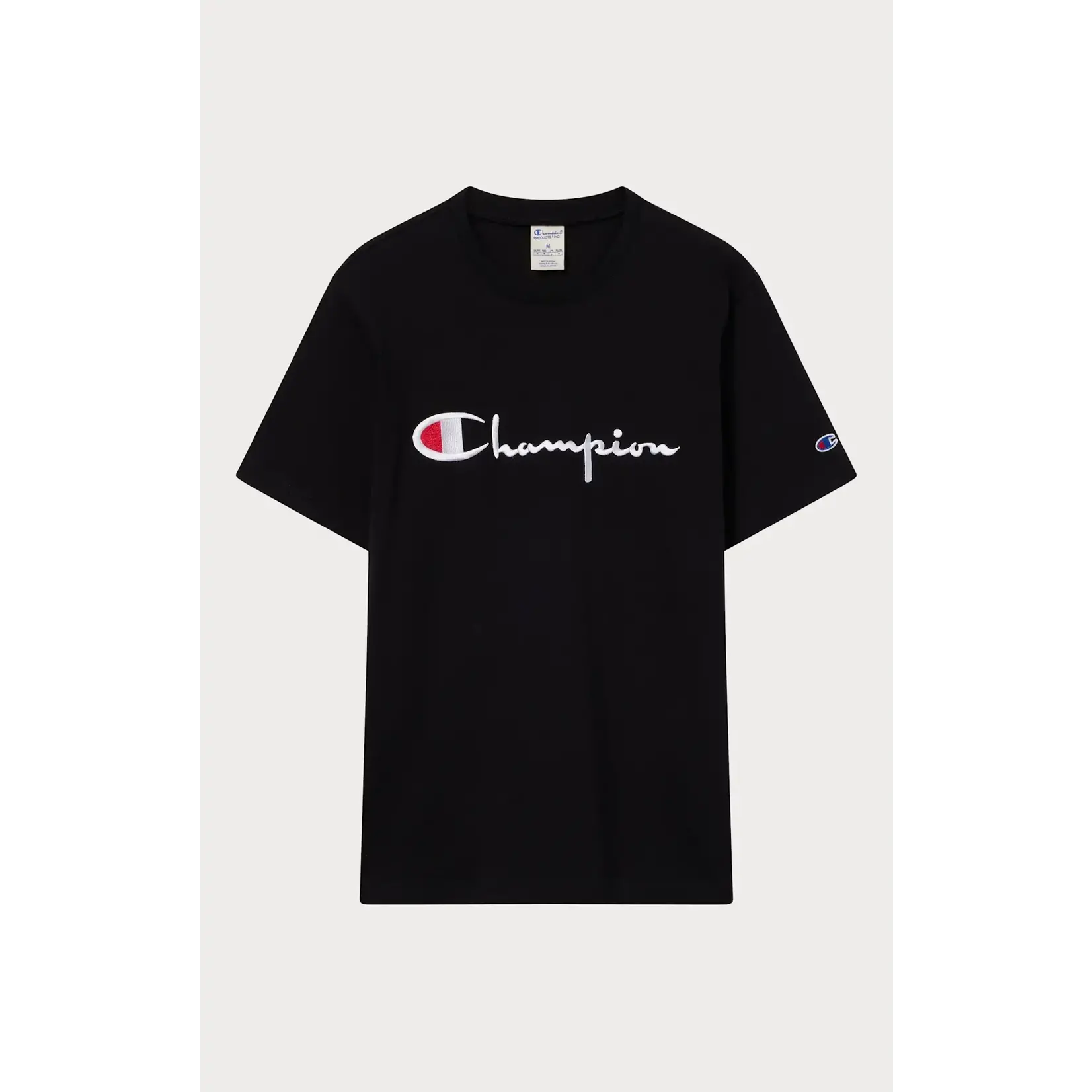 Champion Champion 221339 ss logo Tee black