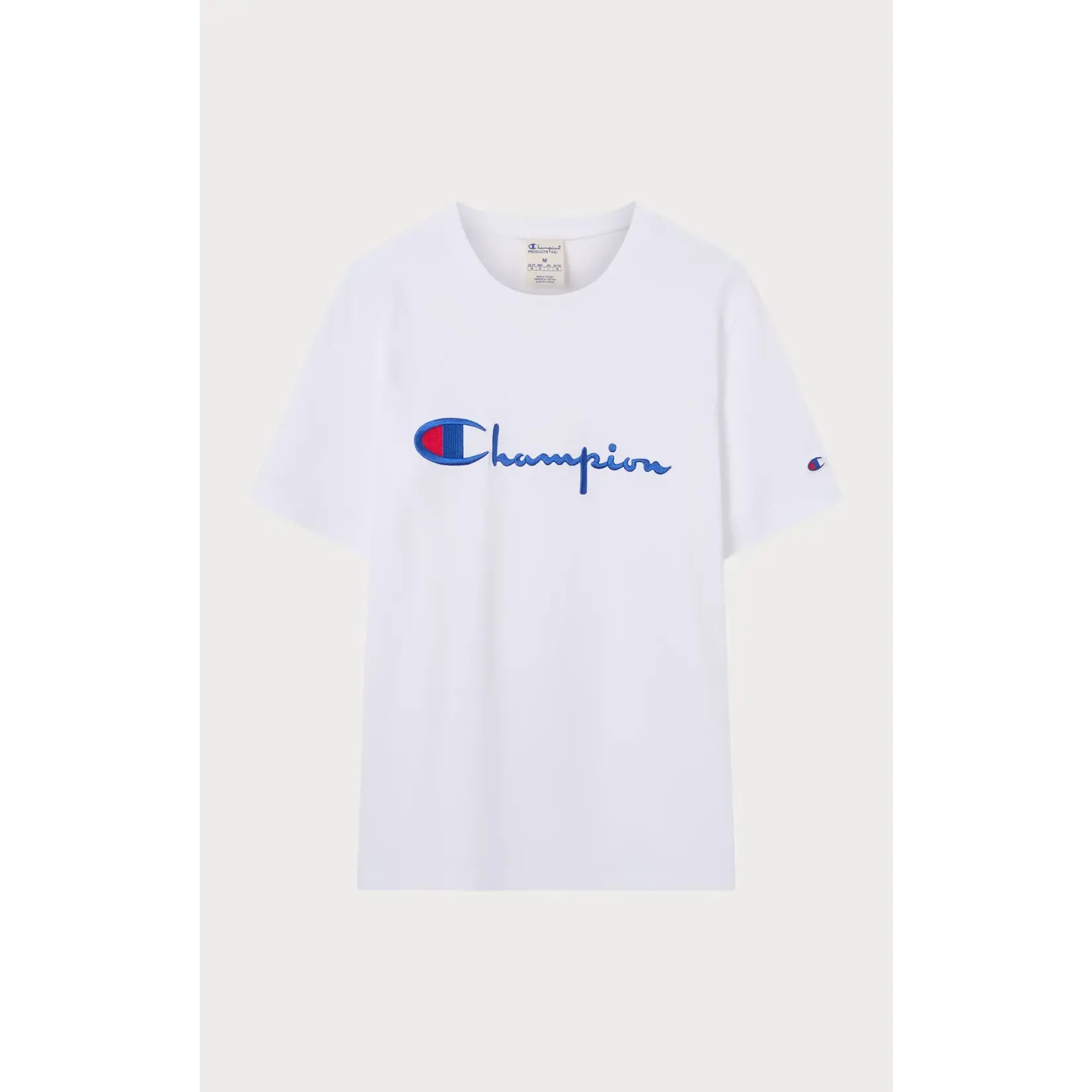 Champion Champion 221339 ss logo Tee white