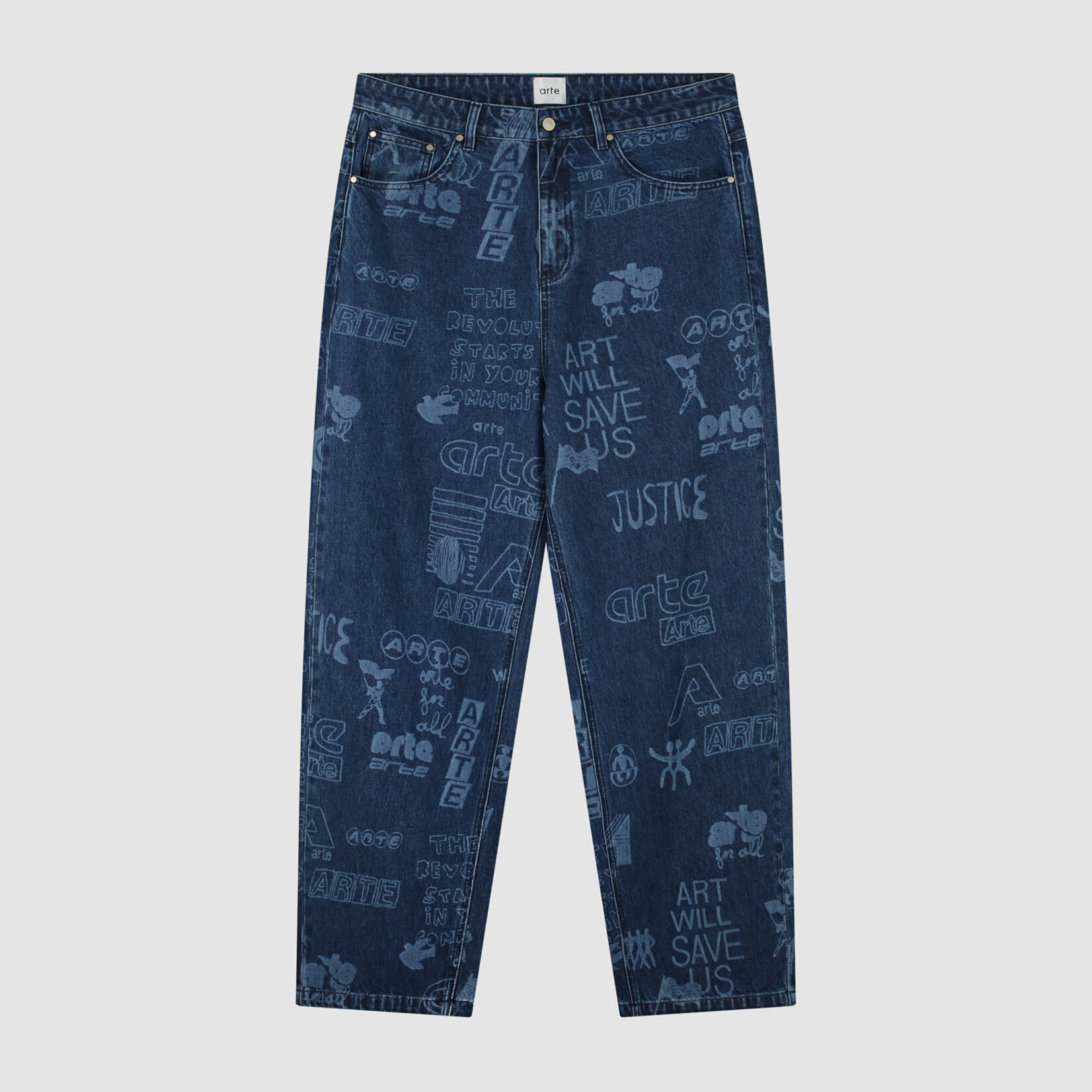 Arte Arte Saves pants bleach