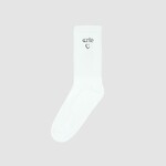 Arte Arte Heart logo socks aw25 white