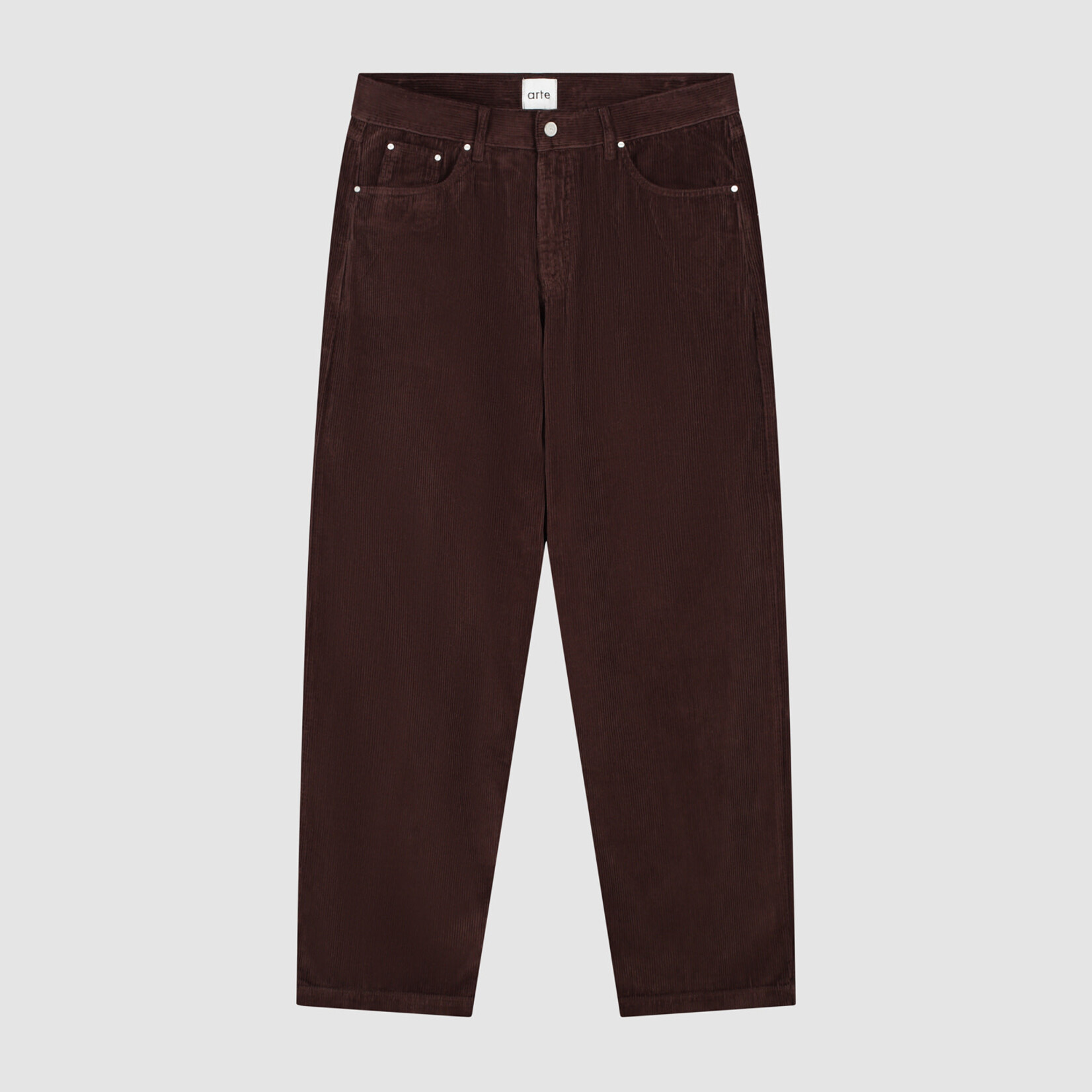 Arte Arte Back Pocket graphic pants aw25 black