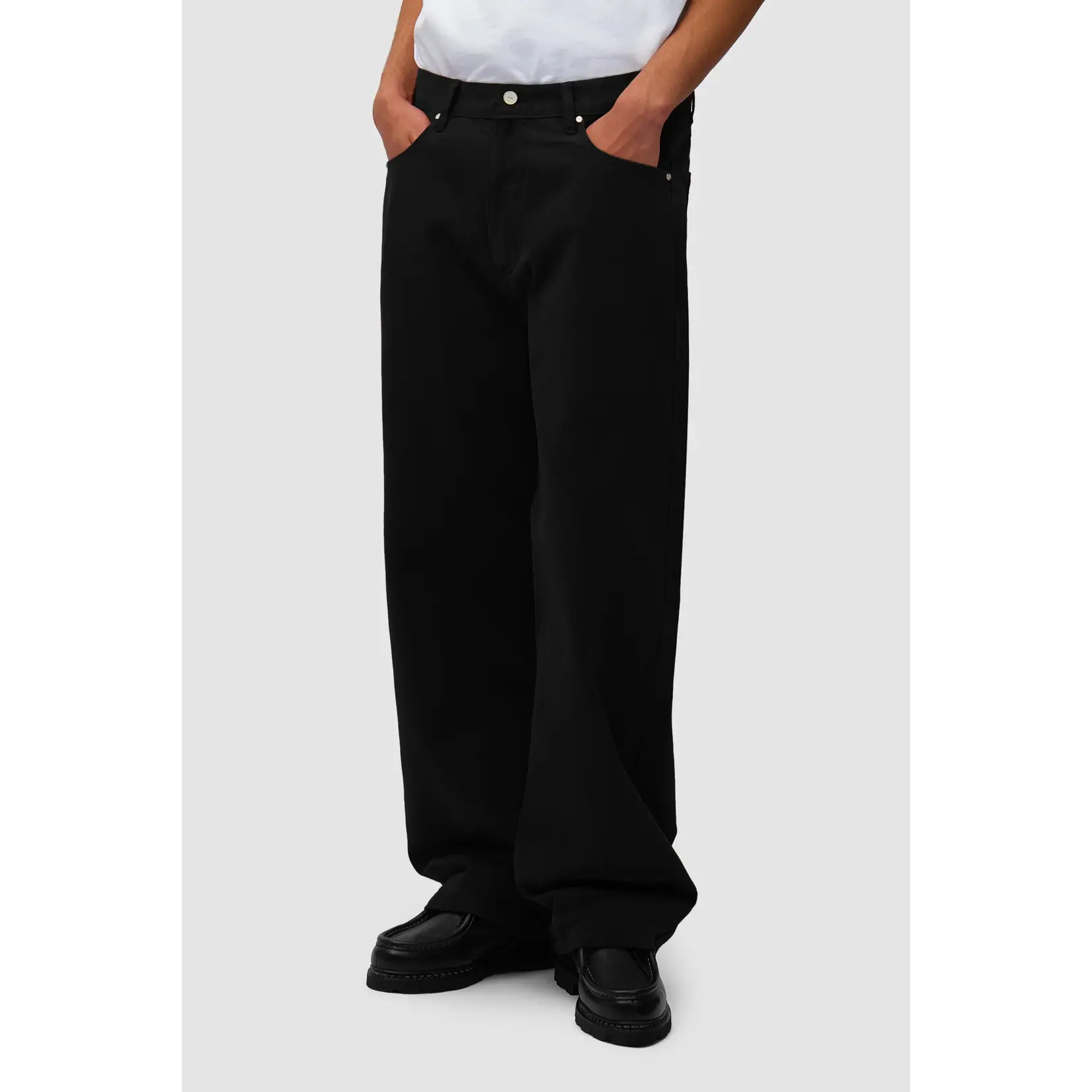 Arte Arte Back Pocket graphic pants aw25 black