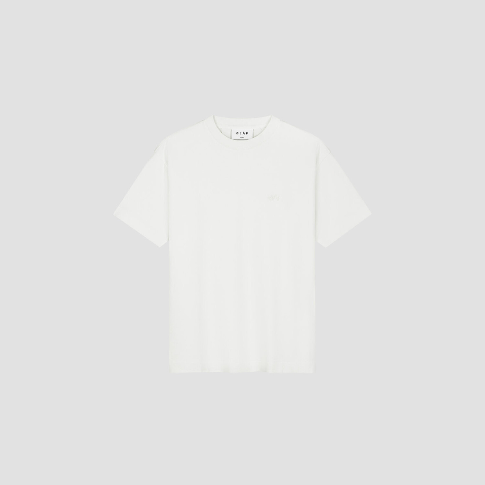 Olaf Hussein Olaf Signature SS Tee off white