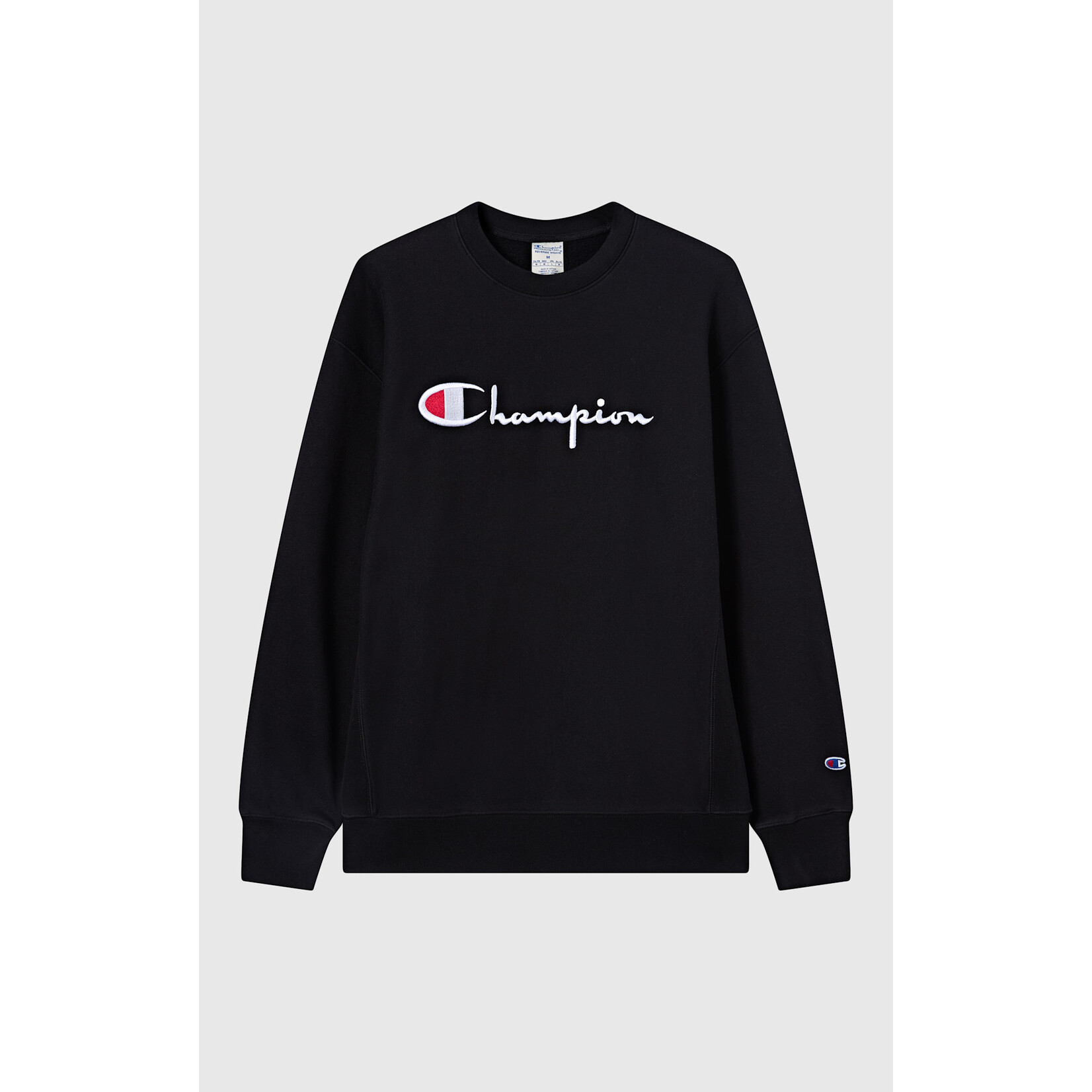 Champion Champion 221338 Crewneck logo sweatshirt black