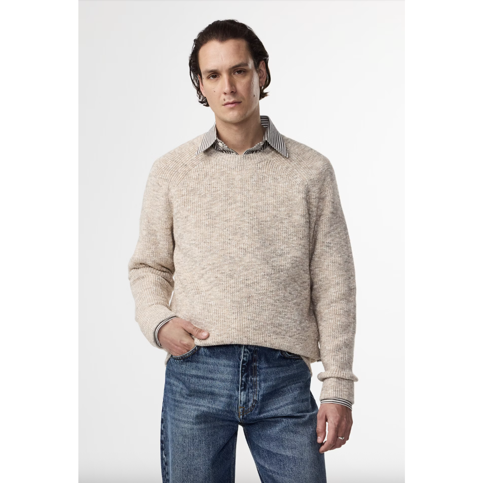 NN07 NN07 Jacobo Boucle 6673 white pepper