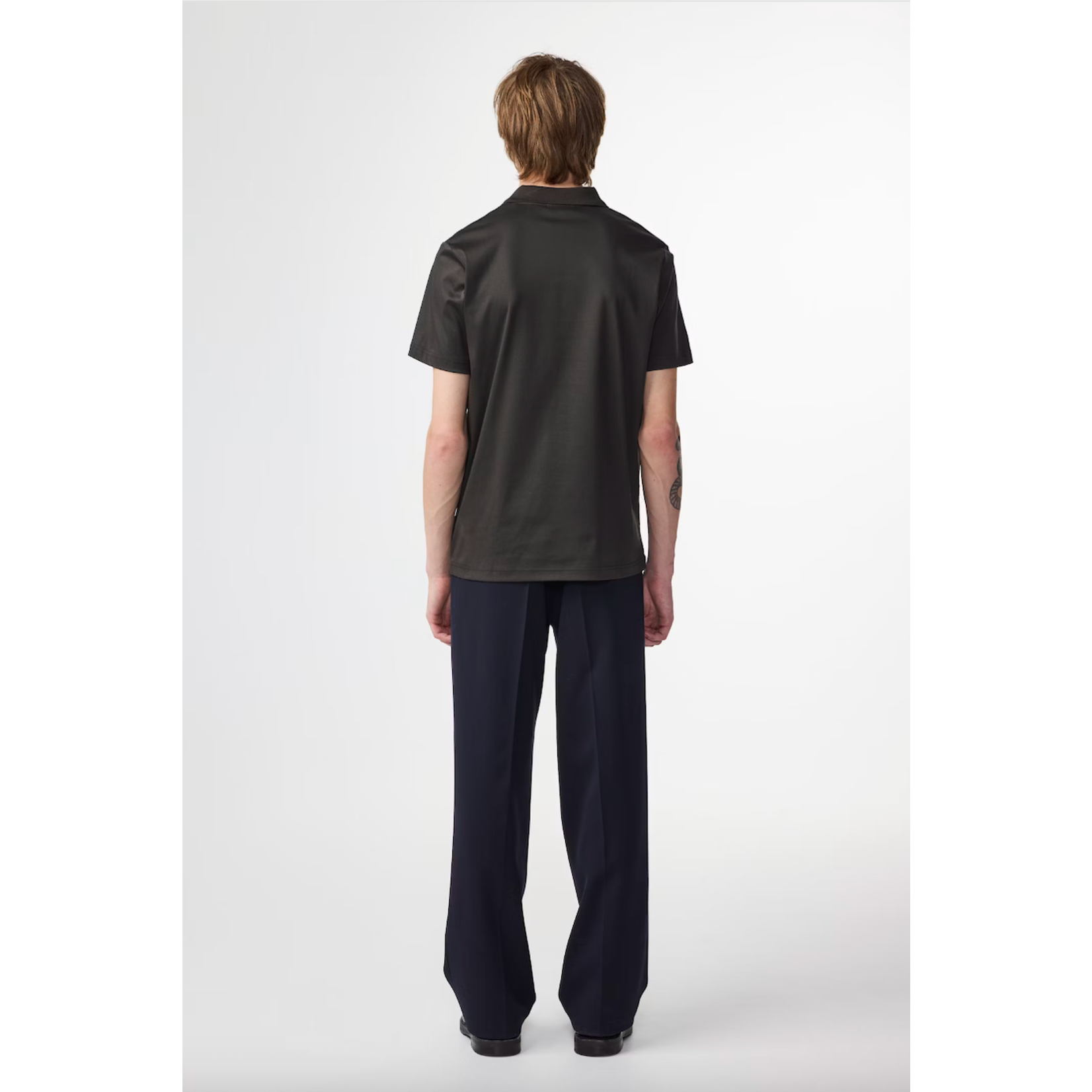 NN07 NN07 Paul SS Polo 3525 dark army