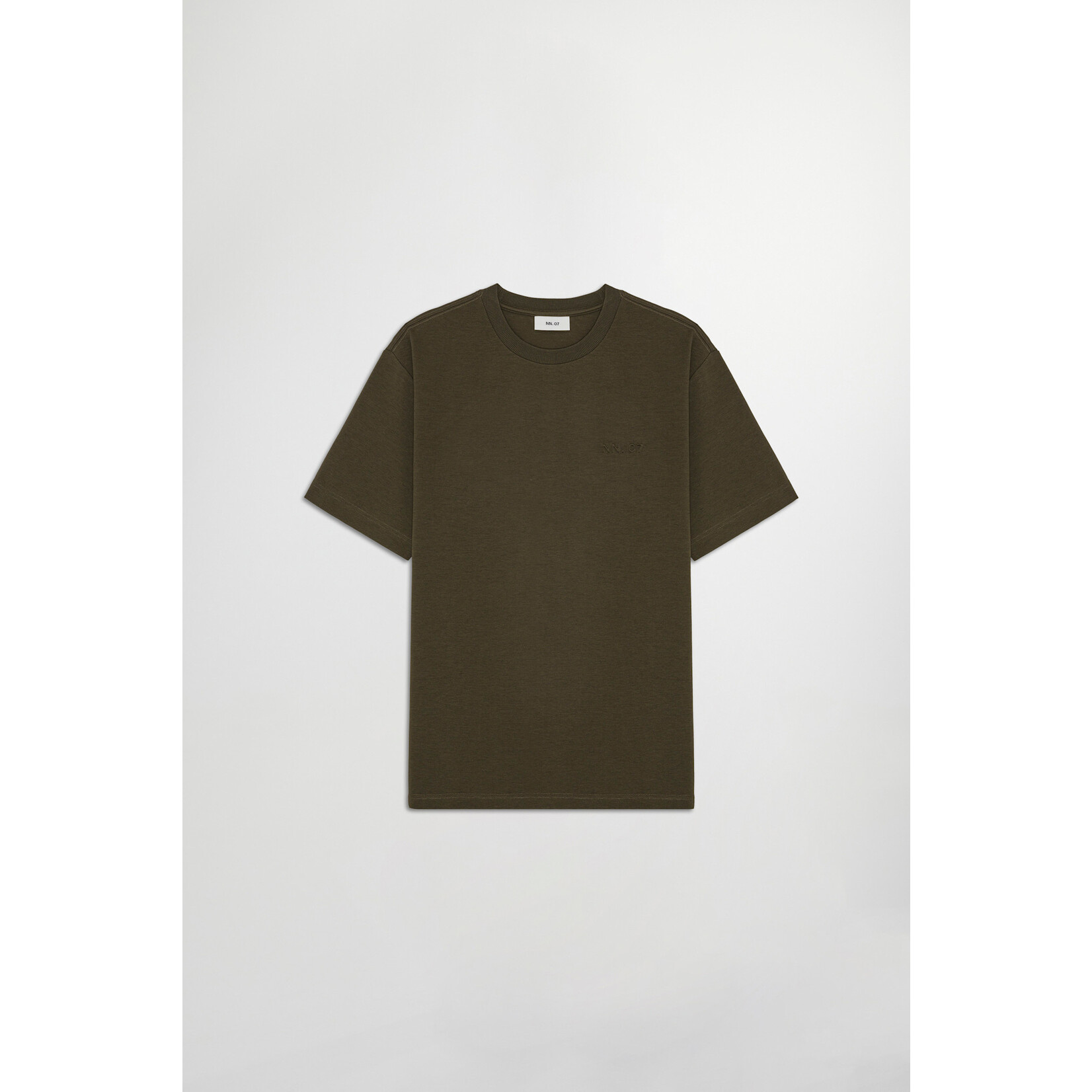 NN07 NN07 Nat SS Logo Tee 3457 demitasse