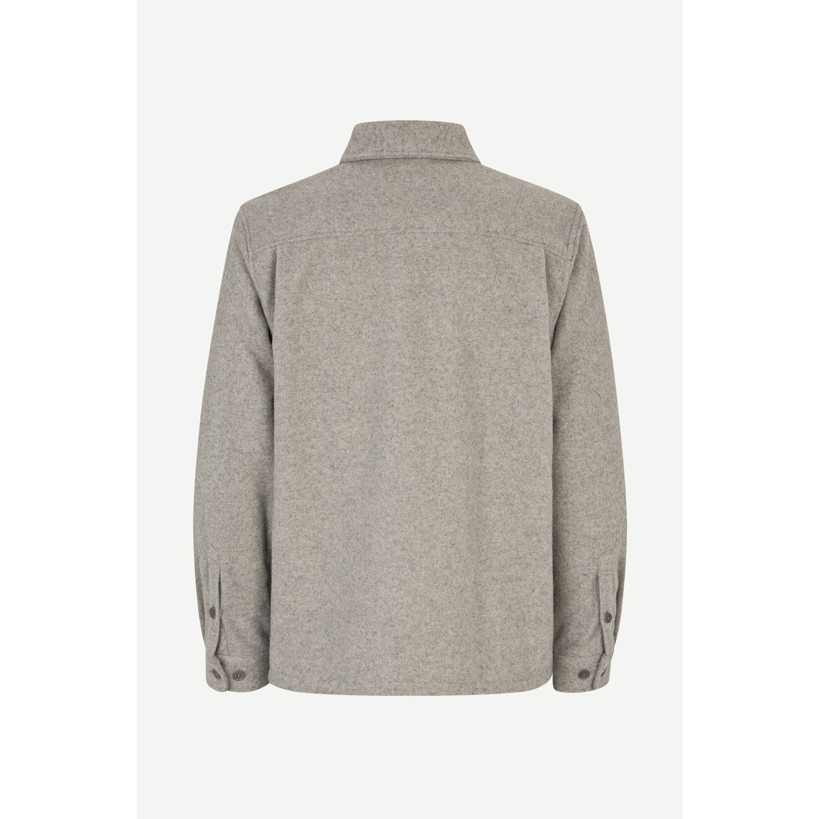 Samsoe & Samsoe Samsoe Samsoe Sadamon JJ Overshirt Elephant Skin