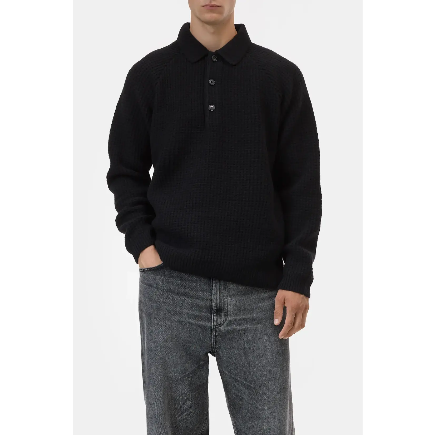 Closed Closed Knitted Polo Black
