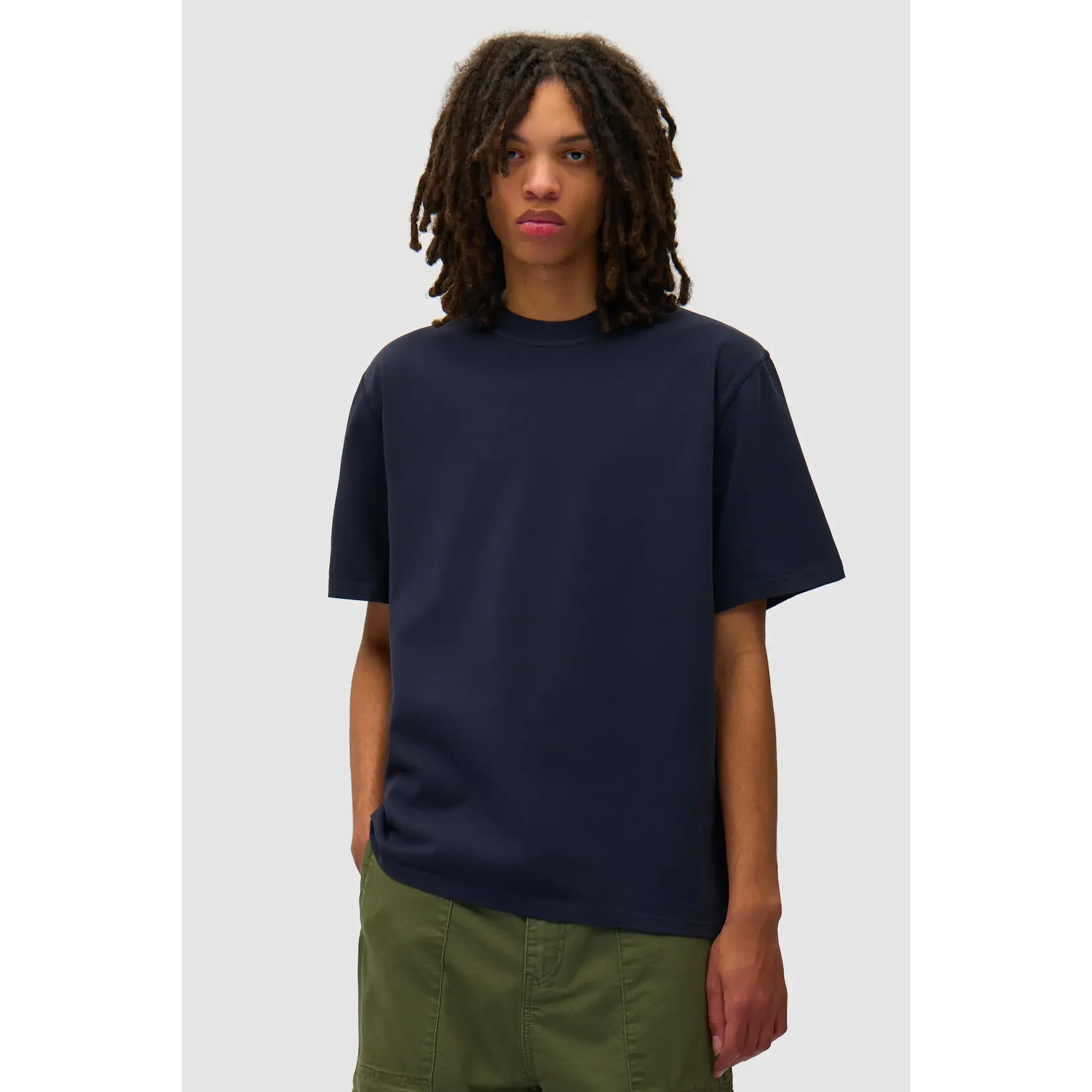 Arte Arte Blocks Print T-shirt navy