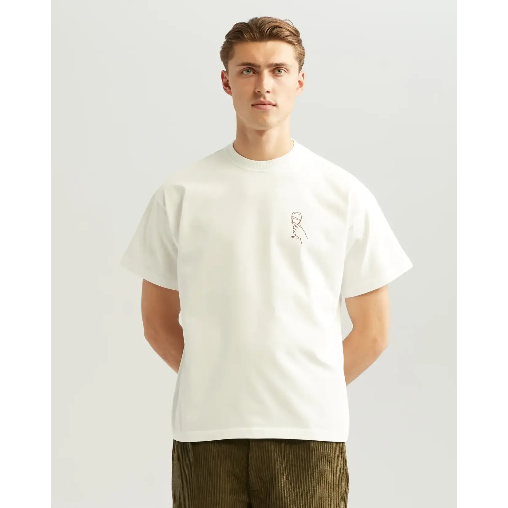 Ange Projects Ange Projects Enjoy More Tee White