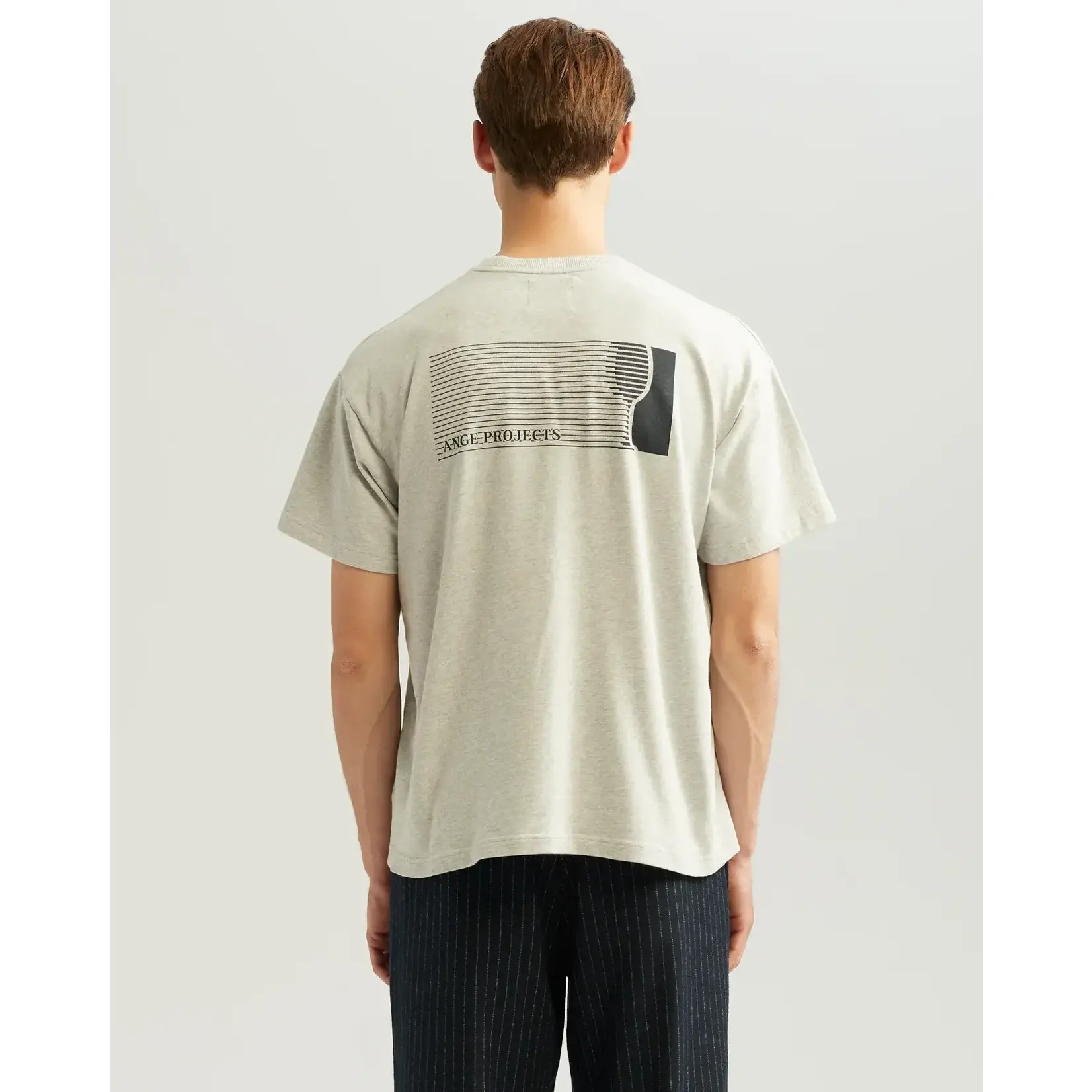 Ange Projects Ange Projects Retro Wine Tee Grey