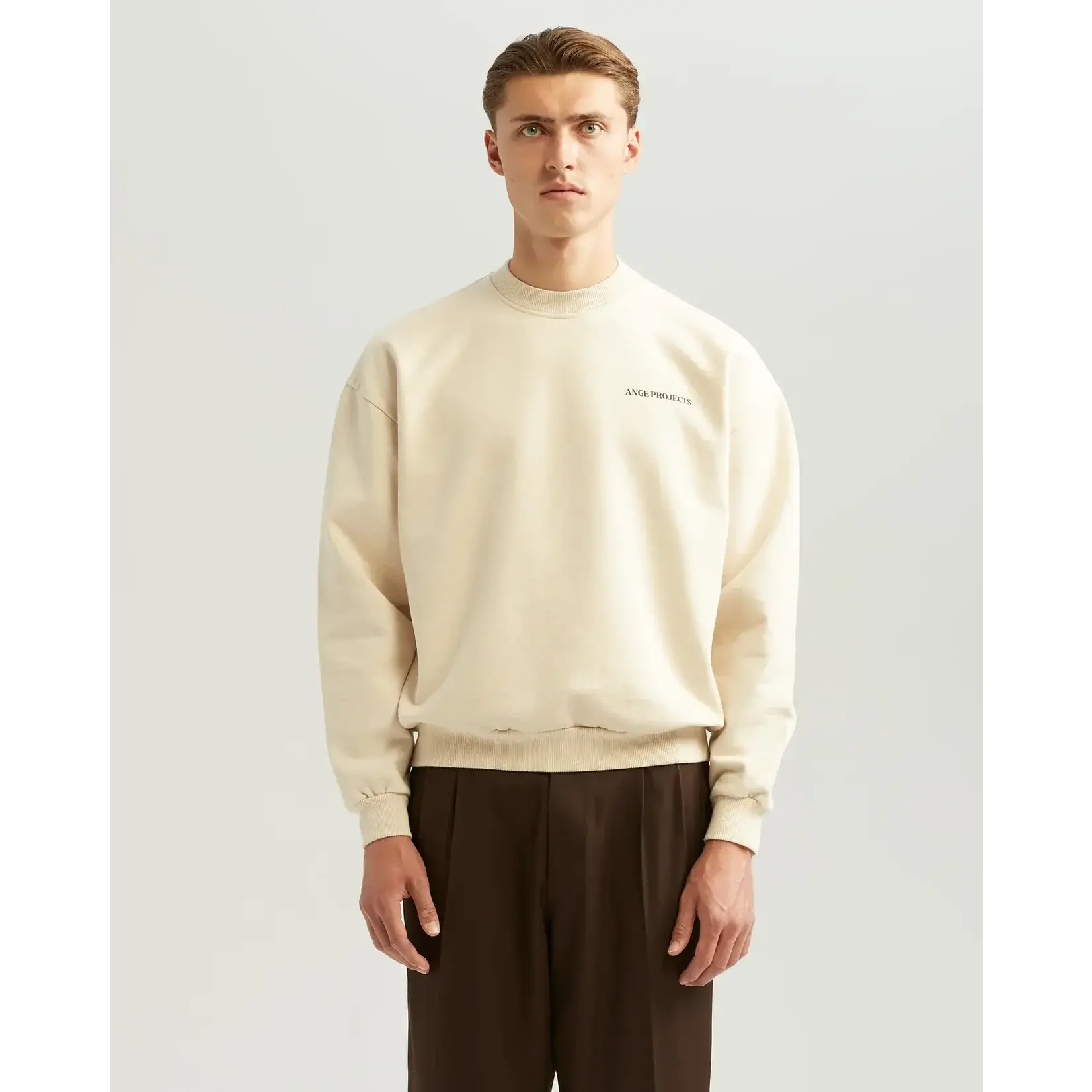 Ange Projects Ange Projects Wine Drive Sweater Oatmeal