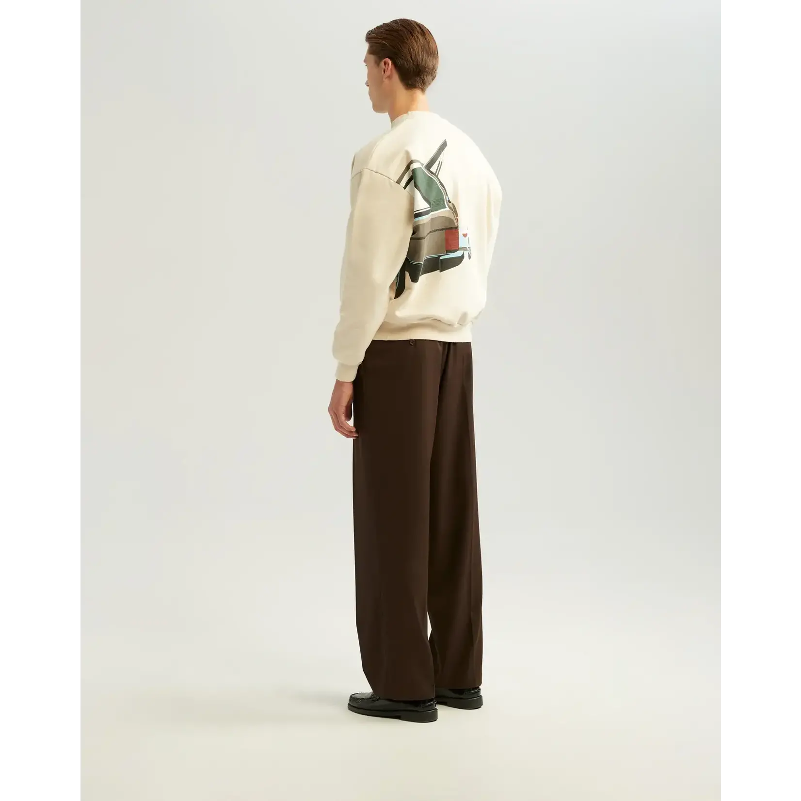 Ange Projects Ange Projects Wine Drive Sweater Oatmeal