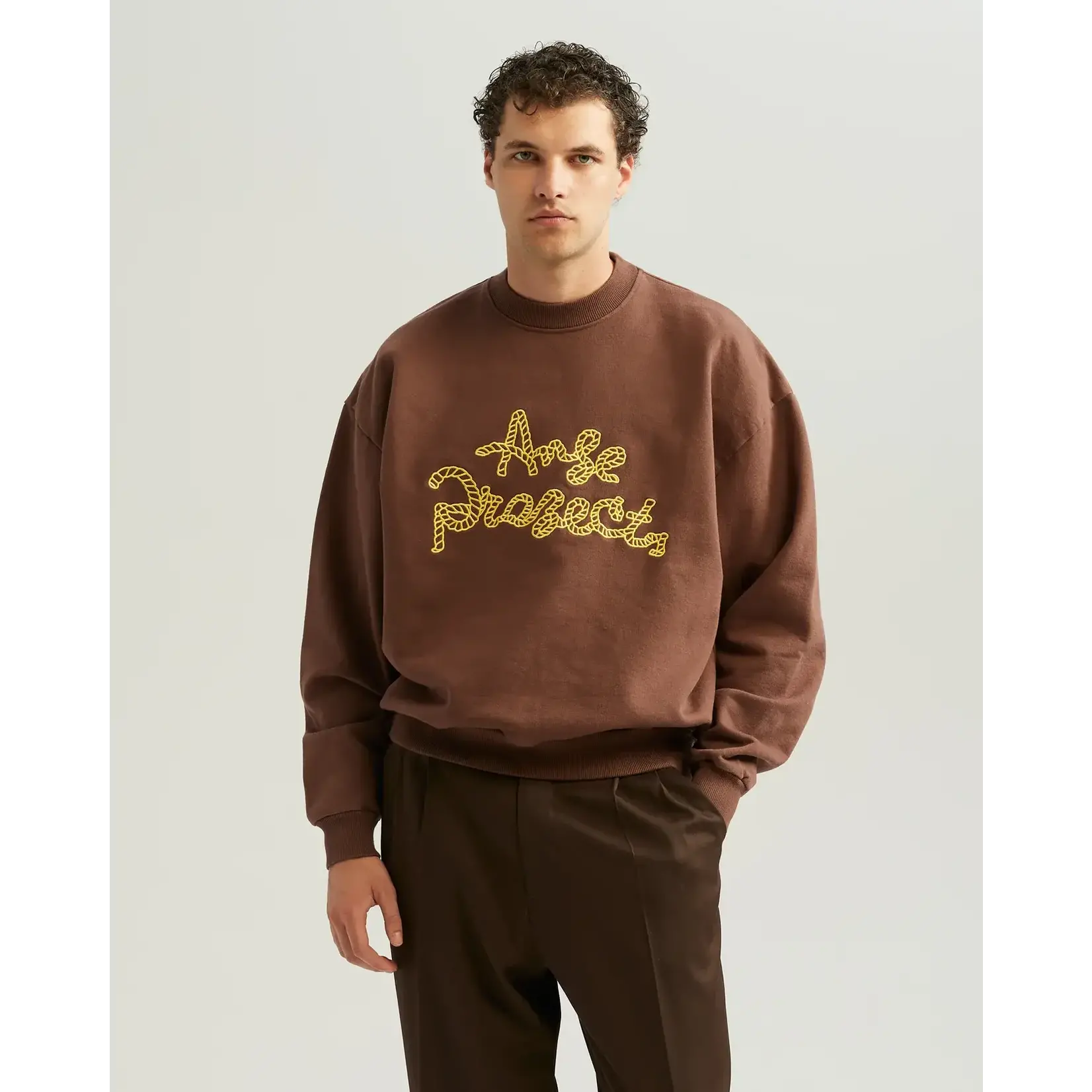 Ange Projects Ange Projects Rope Sweater Brown