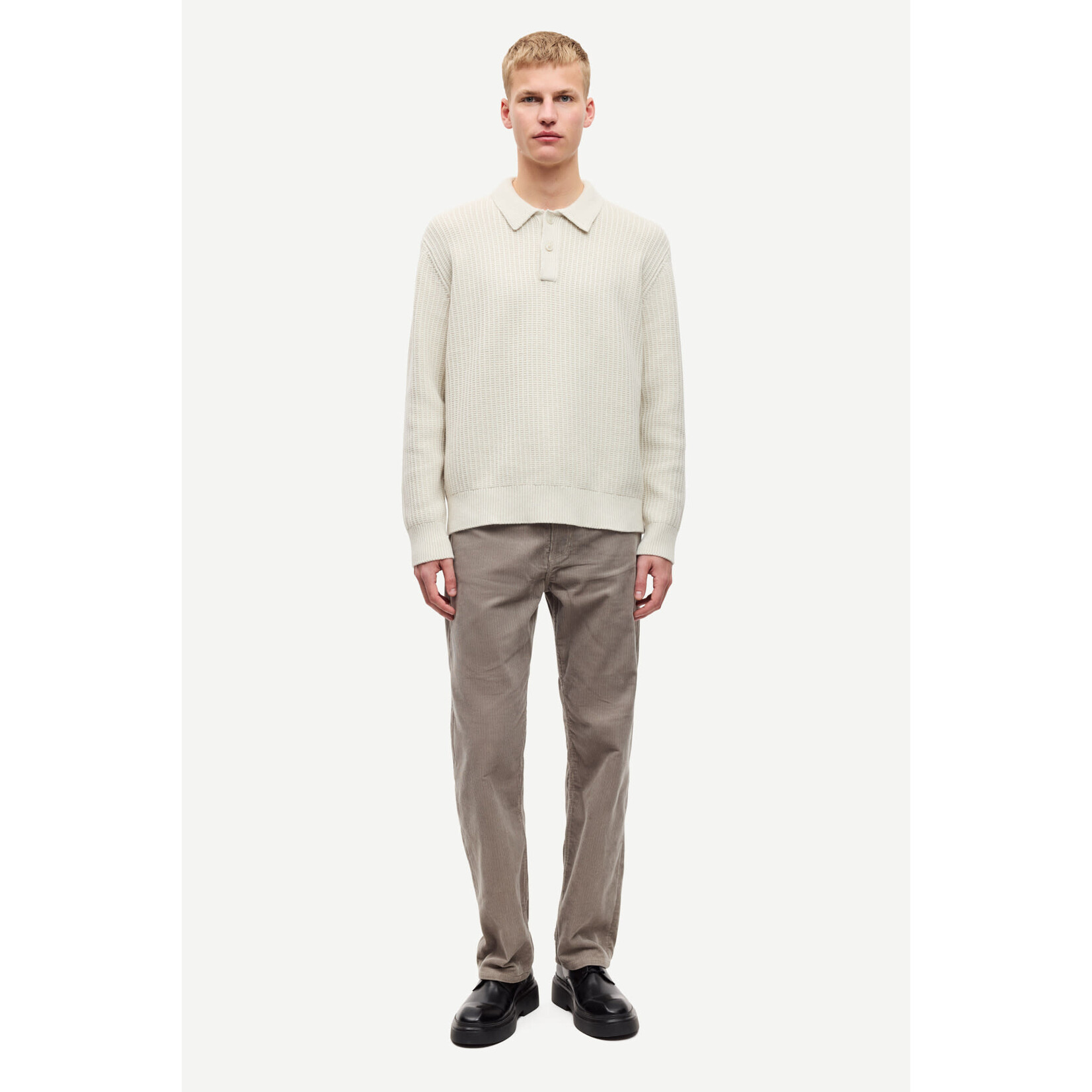Samsoe & Samsoe Samsoe Samsoe Seaddie Trousers Elephant Skin
