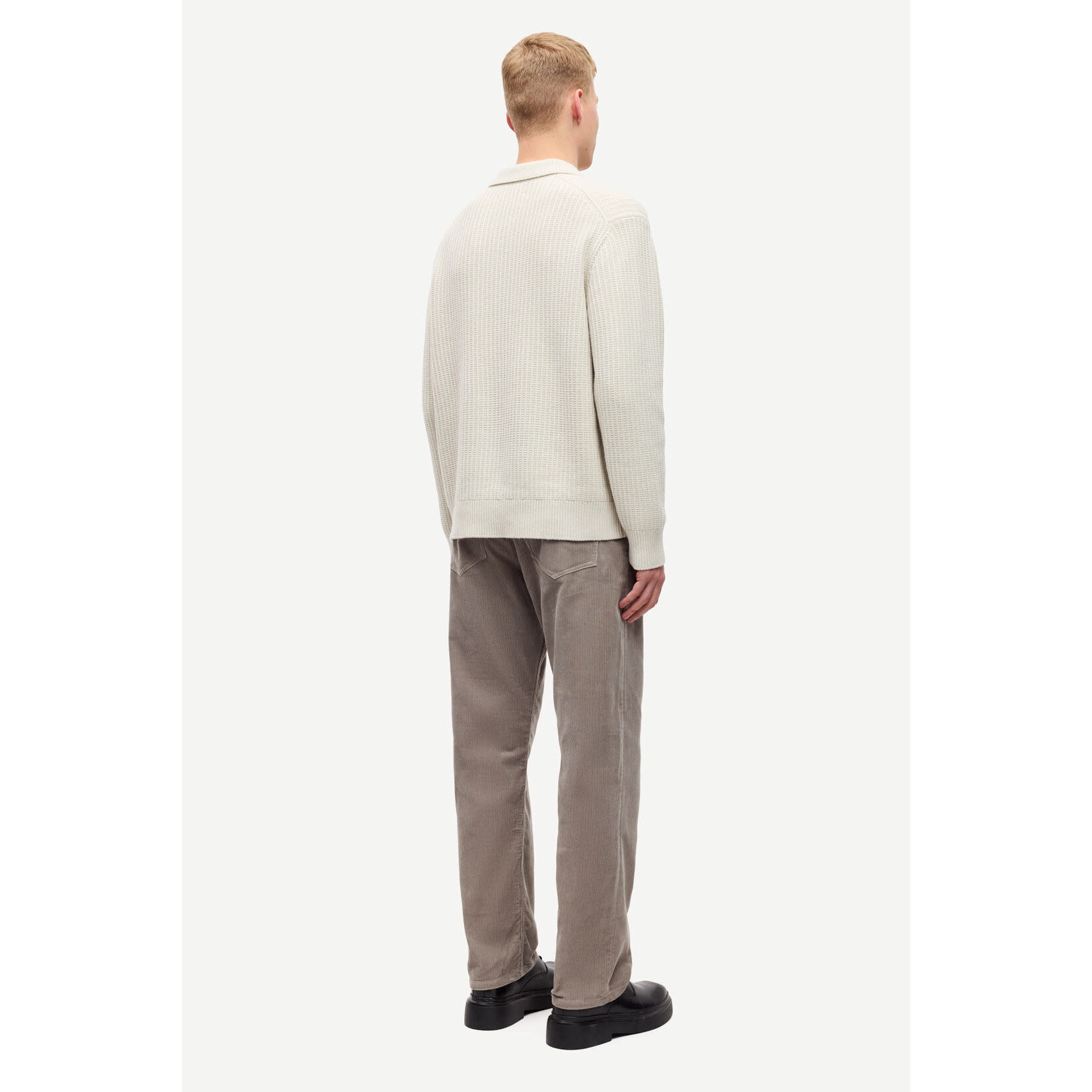 Samsoe & Samsoe Samsoe Samsoe Seaddie Trousers Elephant Skin