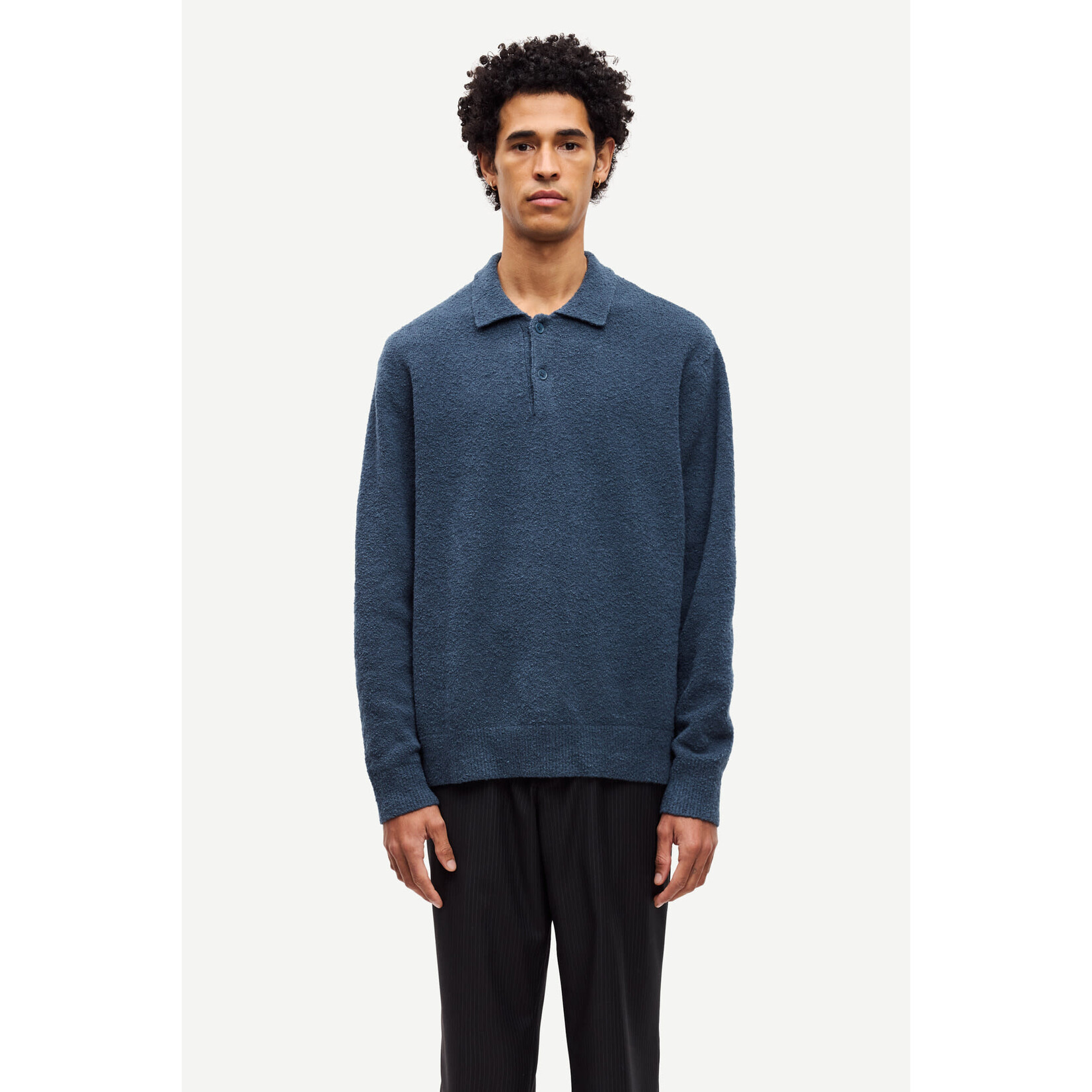 Samsoe & Samsoe Samsoe Samsoe Sanino Polo Midnight Navy