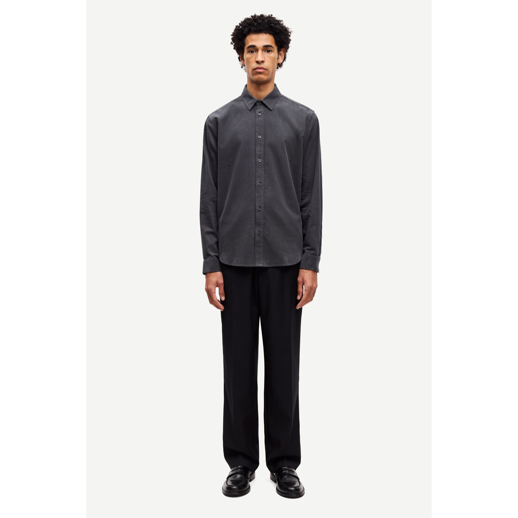 Samsoe & Samsoe Samsoe Samsoe Saliam NX shirt Black Oyster