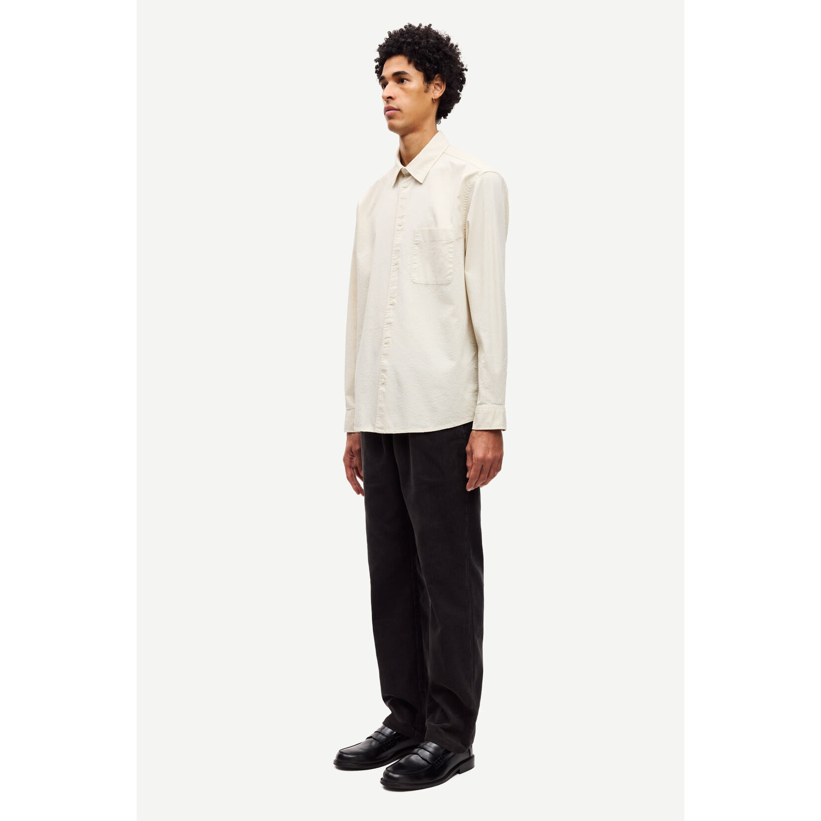 Samsoe & Samsoe Samsoe Samsoe Jabari X Trousers Black Oyster