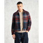 Wax London Wax London Heath Jacket Wool Check Navy / Multi