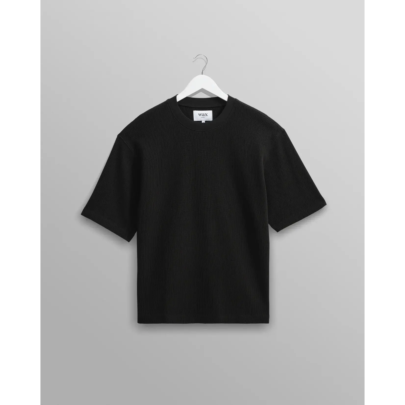 Wax London Wax London Milton SS Tee Waffle Black