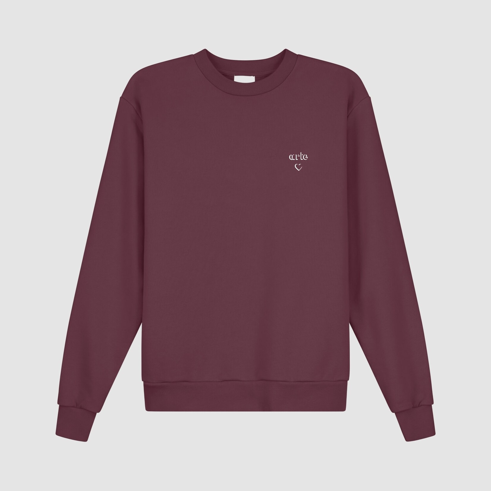 Arte Arte Heart crewneck Bordeaux
