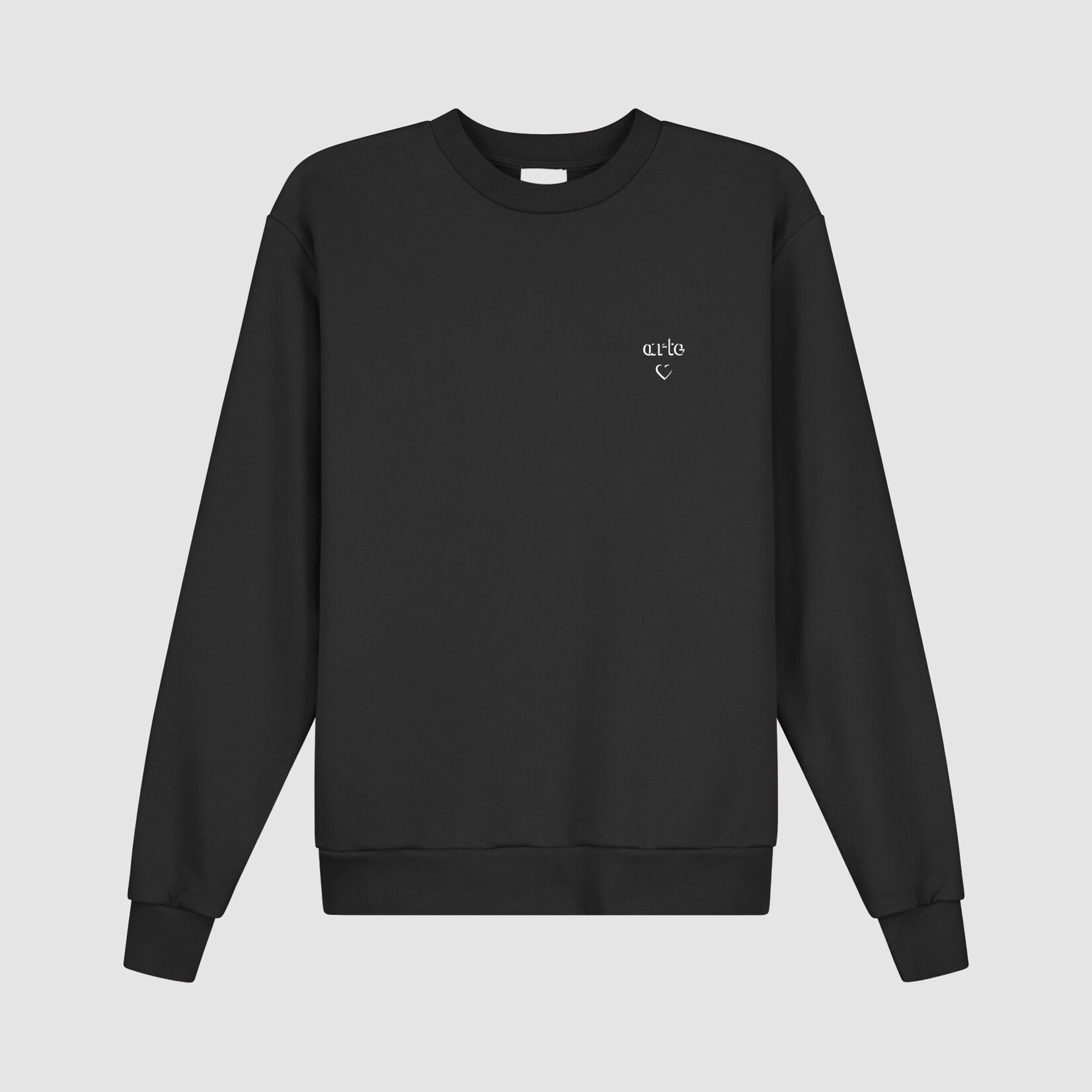 Arte Arte Heart crewneck black